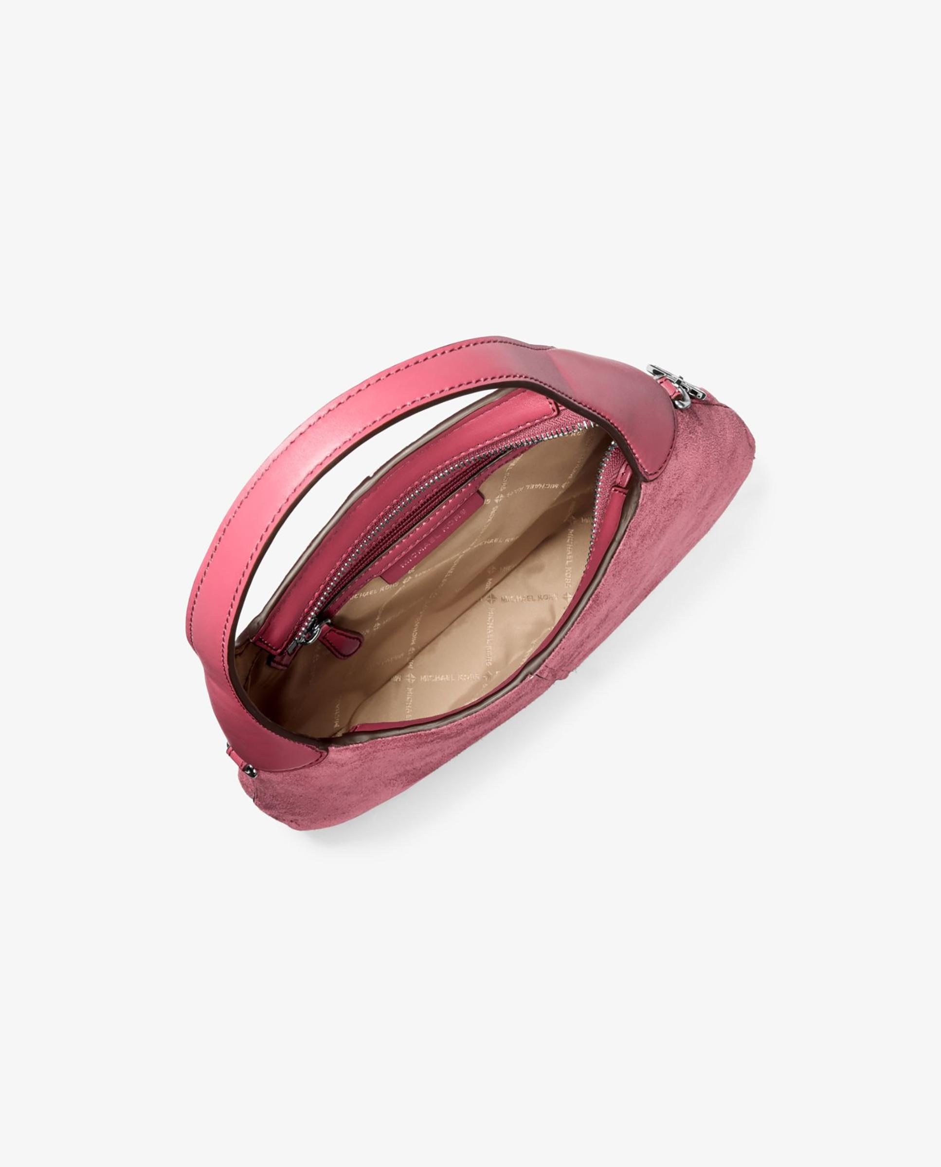 Bandolera de mujer alice pequeña de ante - Michael Michael Kors - Rosa Rosa-3