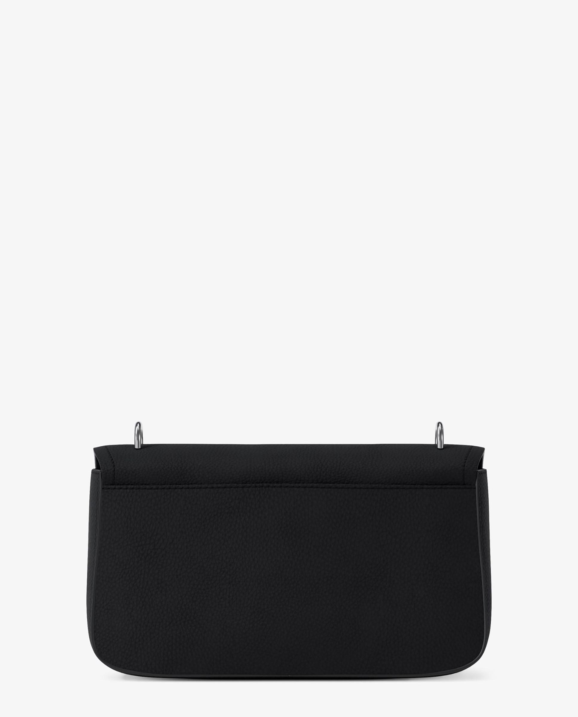Bolso de hombro tribeca grande de piel granulada - Michael Michael Kors - Negro Negro-3