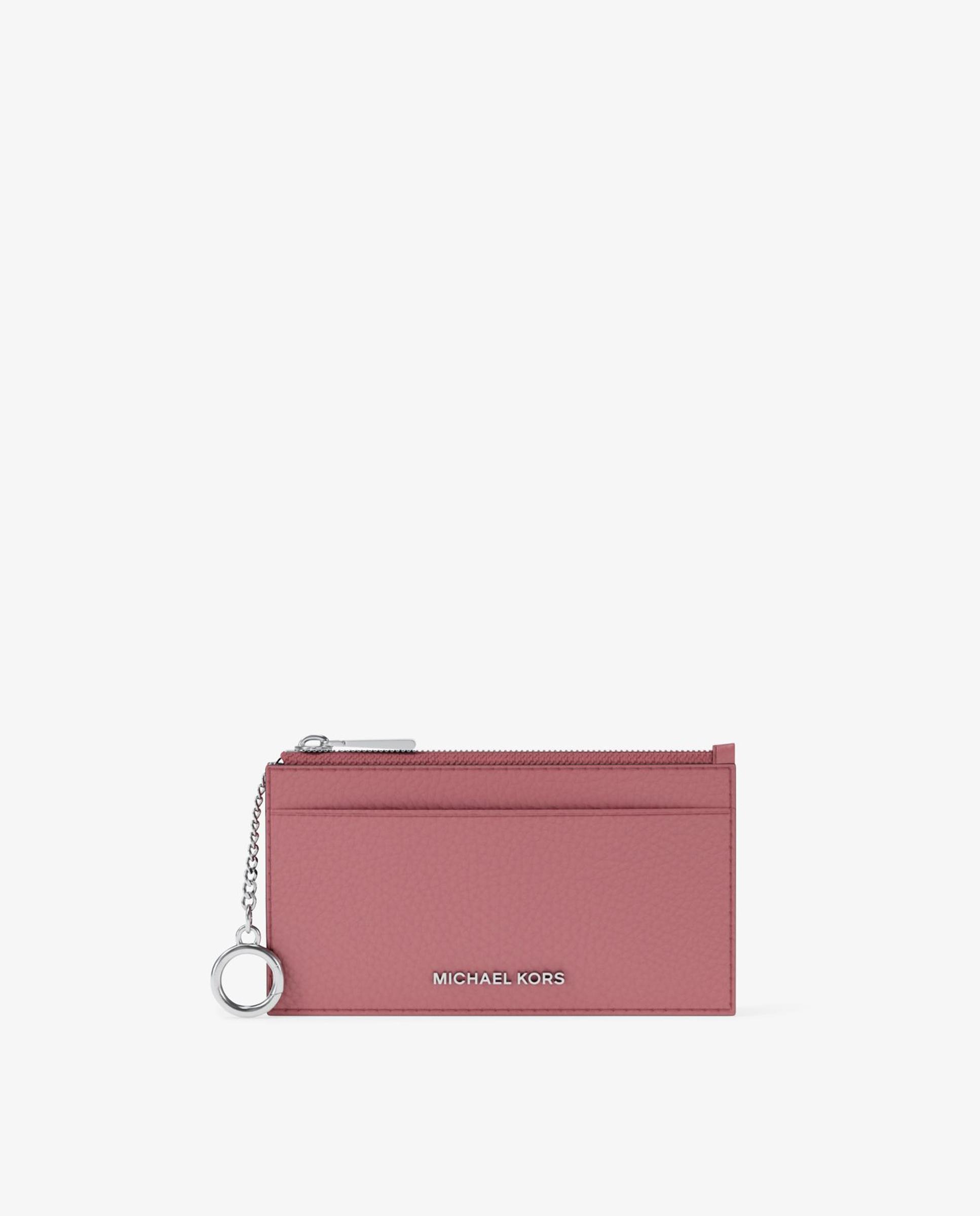 Tarjetero de mujer jet set pequeño de piel granulada - Michael Michael Kors - Caldera Caldera-1