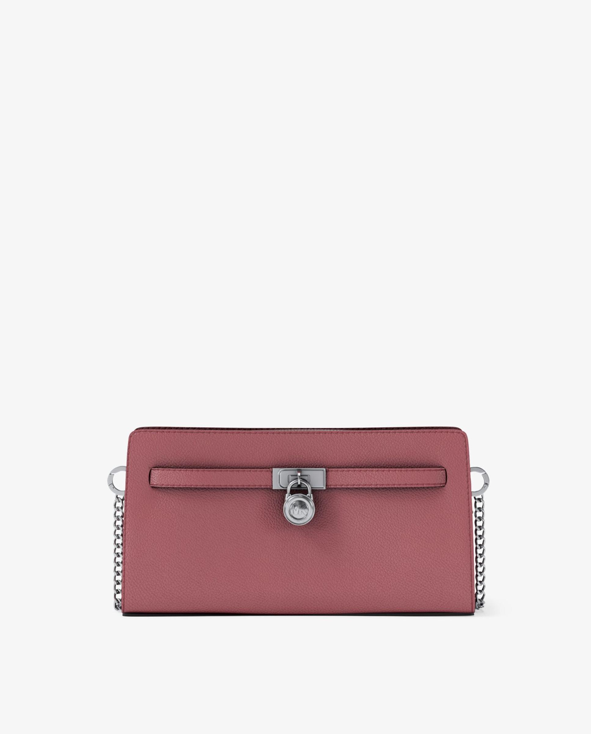 Bandolera de mujer hamilton moderne ultrapequeña transformable de piel - Michael Michael Kors - Rosa Rosa-1