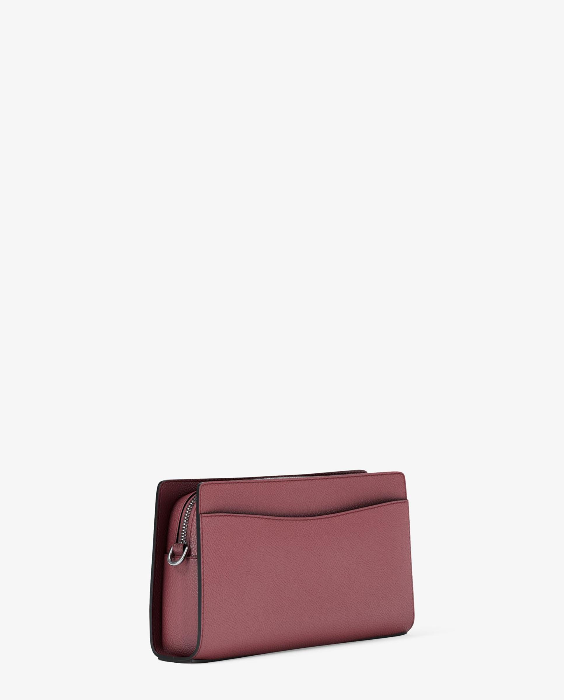 Bandolera de mujer hamilton moderne ultrapequeña transformable de piel - Michael Michael Kors - Rosa Rosa-5