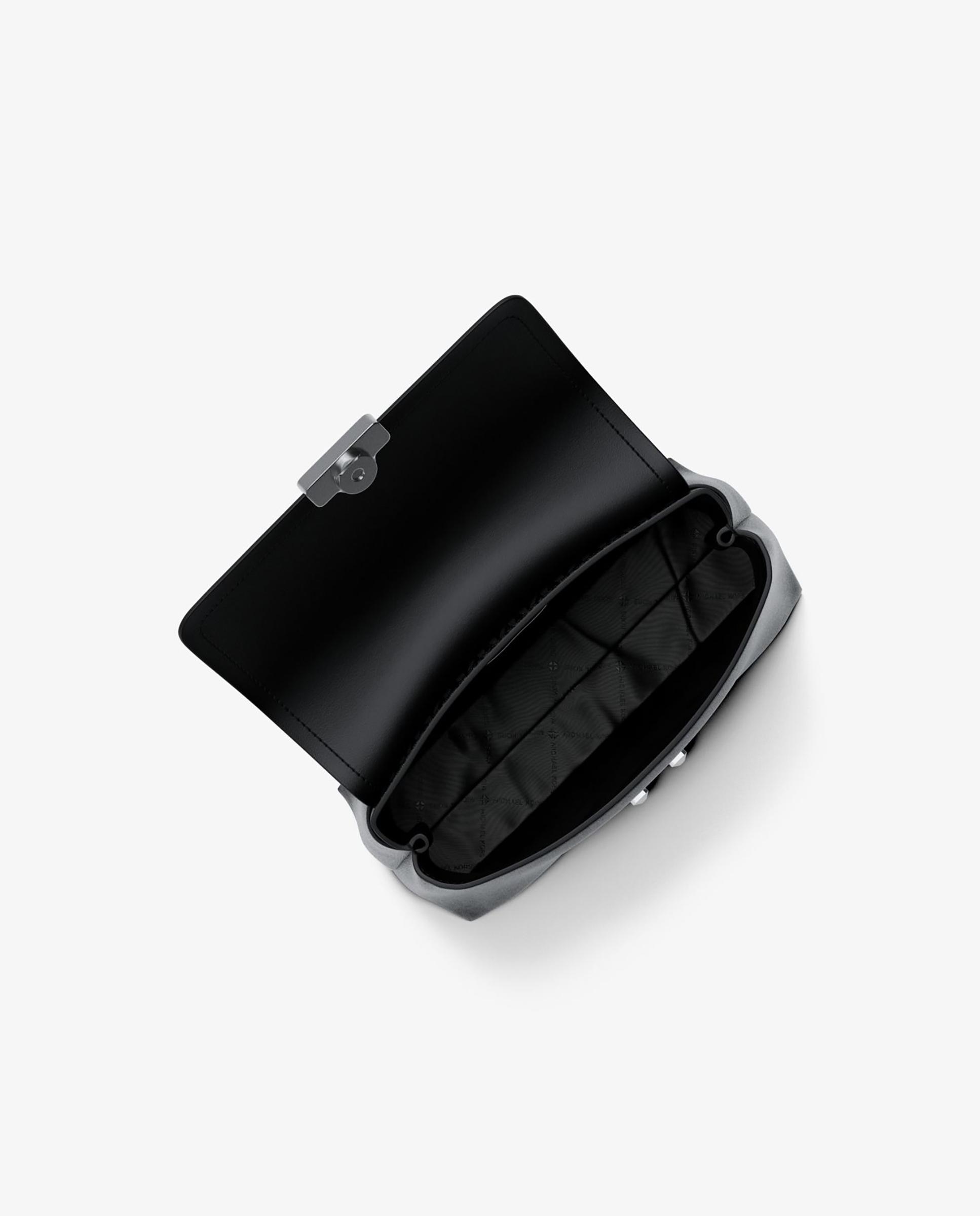 Bandolera de mujer satchel tribeca extrapequeña con logotipo - Michael Michael Kors - Negro Negro-4