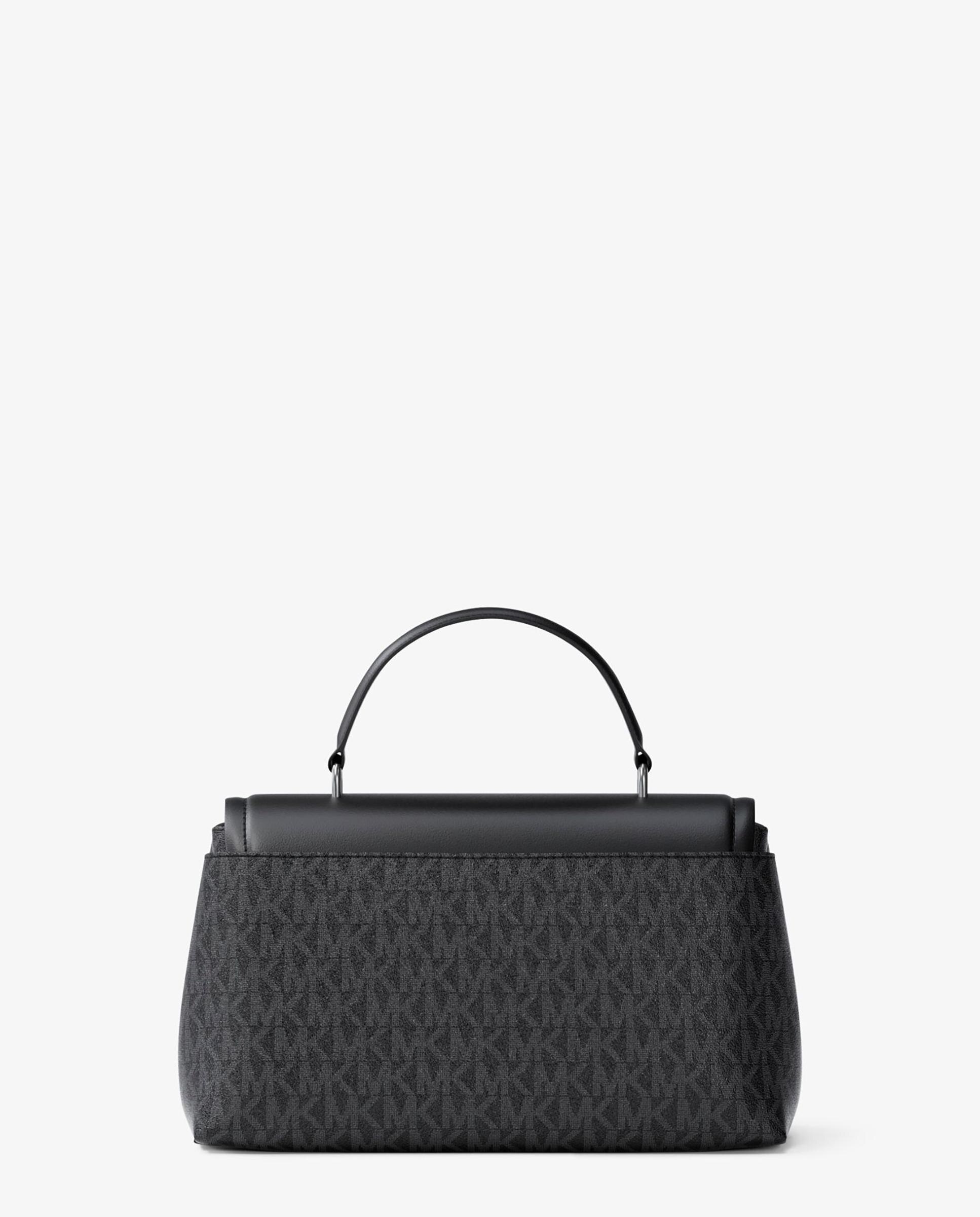 Bandolera de mujer satchel tribeca extrapequeña con logotipo - Michael Michael Kors - Negro Negro-3