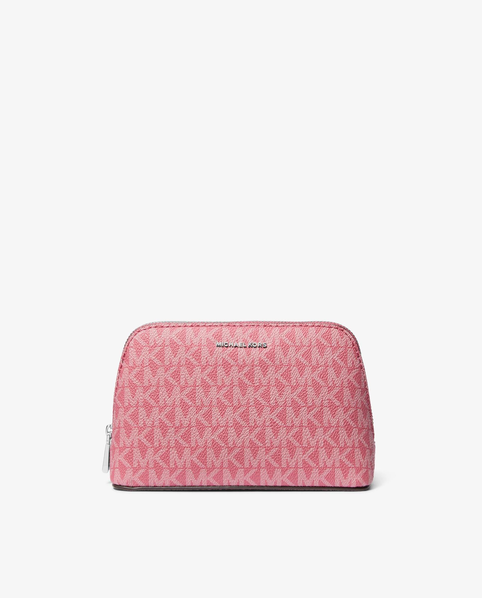 Estuche de viaje jet set pequeño con logotipo - Michael Michael Kors - Rosa claro Rosa claro-1