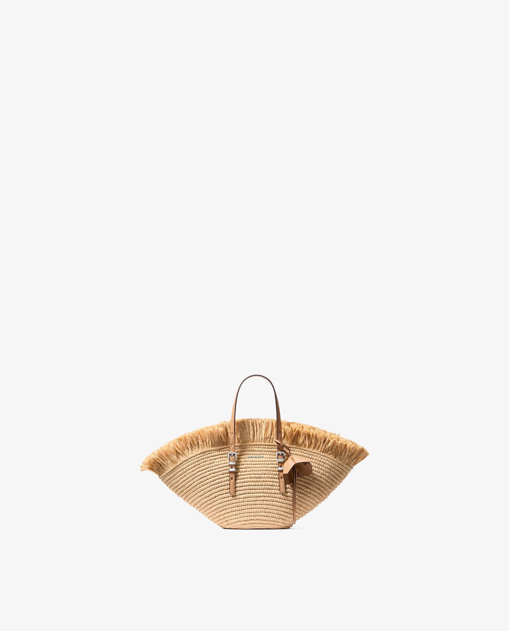 Bolso de mano tote isa pequeño tejido a mano - Michael Michael Kors - Natural Natural-1
