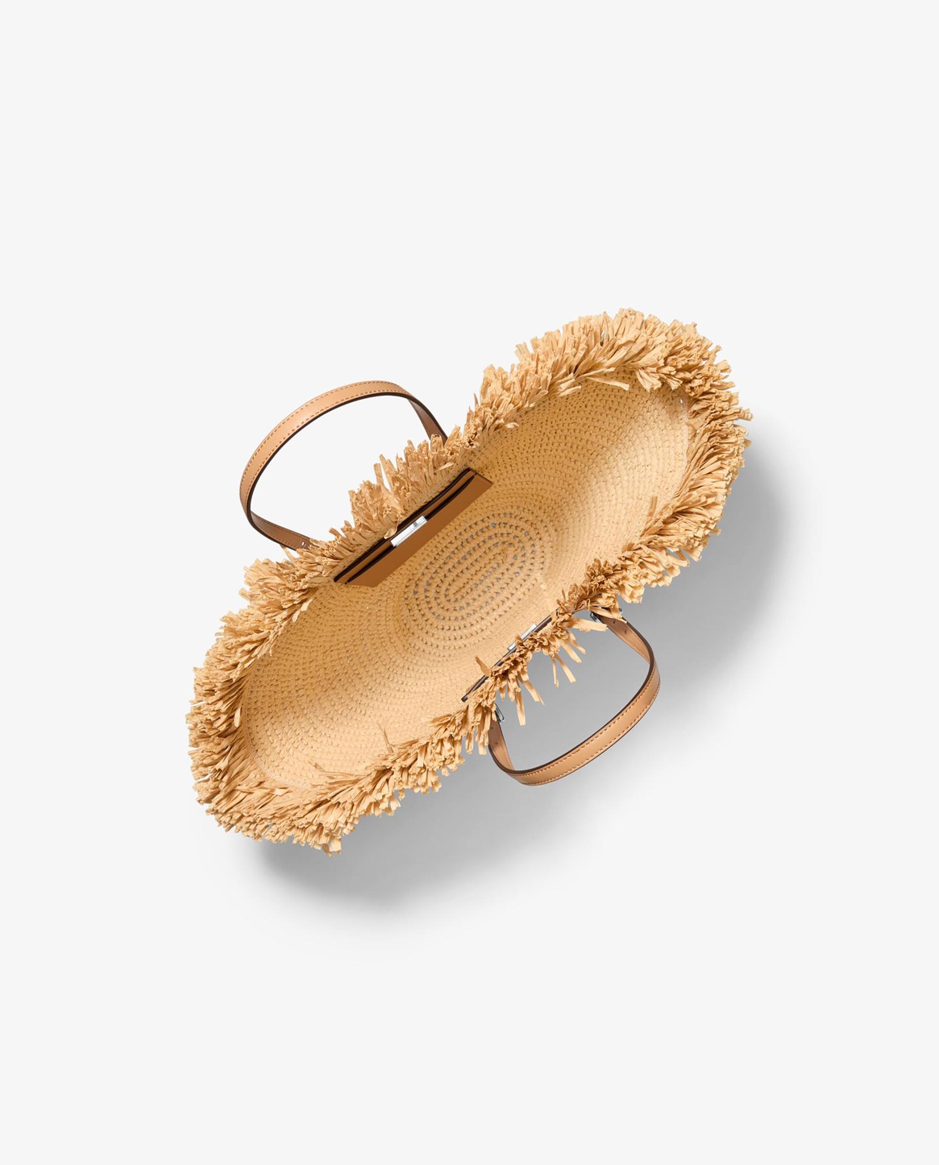 Bolso de mano tote isa pequeño tejido a mano - Michael Michael Kors - Natural Natural-3