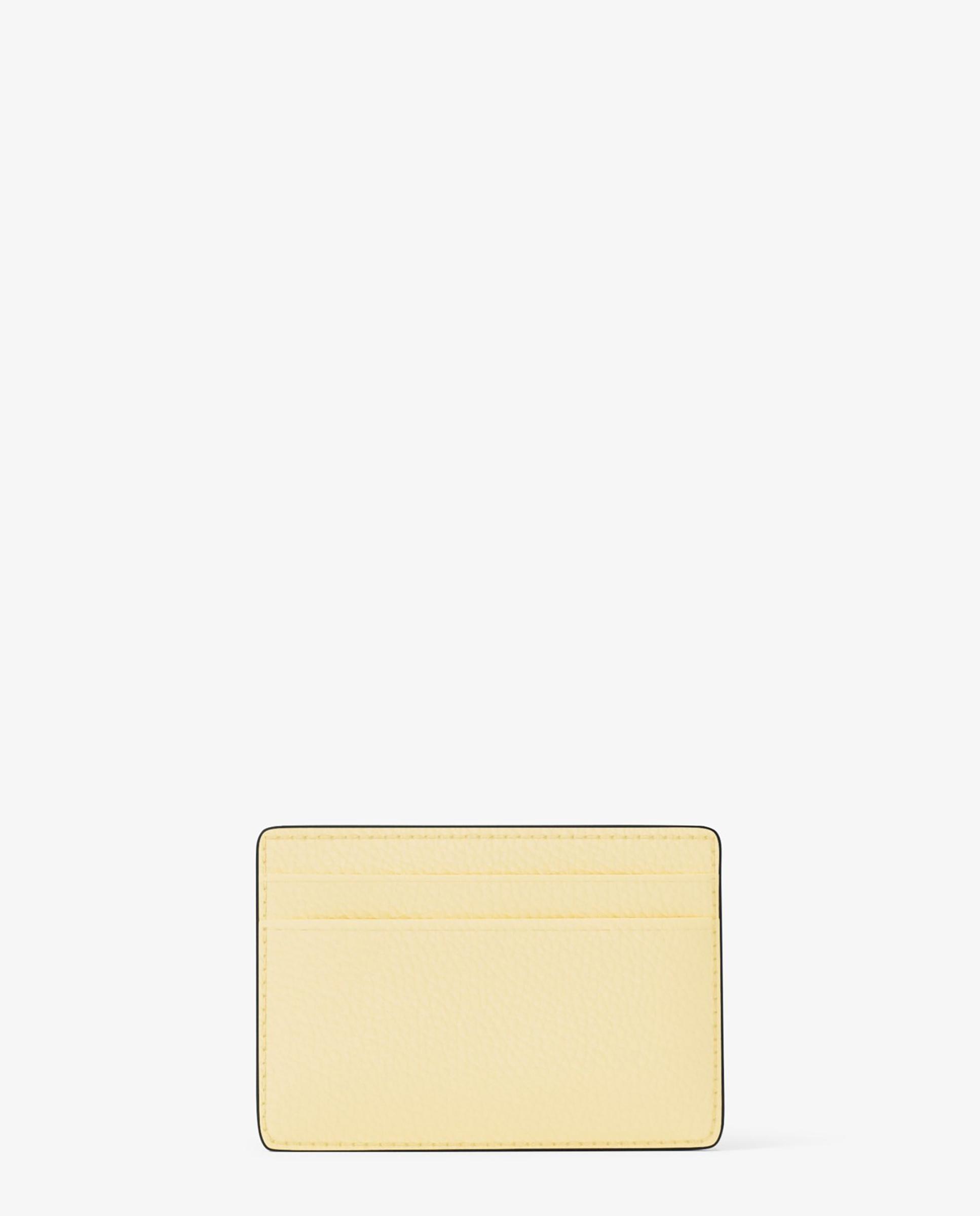 Tarjetero de mujer pequeño de piel granulada - Michael Michael Kors - Limón Limón-2