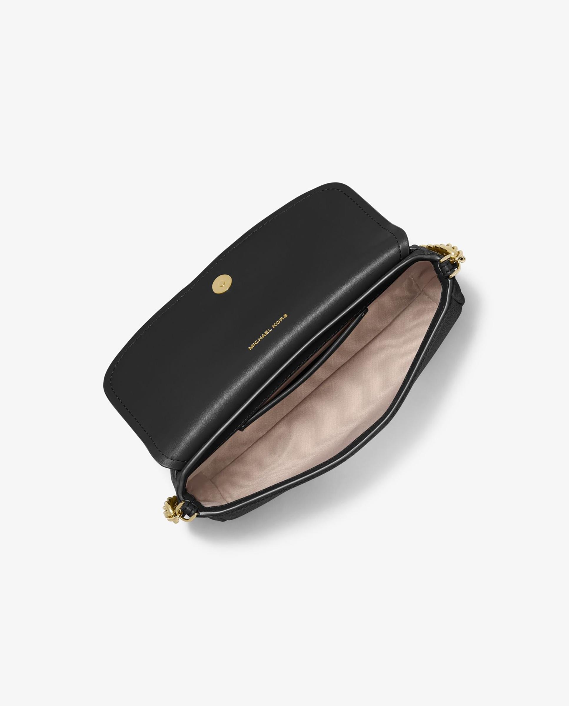Bandolera de mujer nolita pequeña de piel granulada - Michael Michael Kors - Negro Negro-3