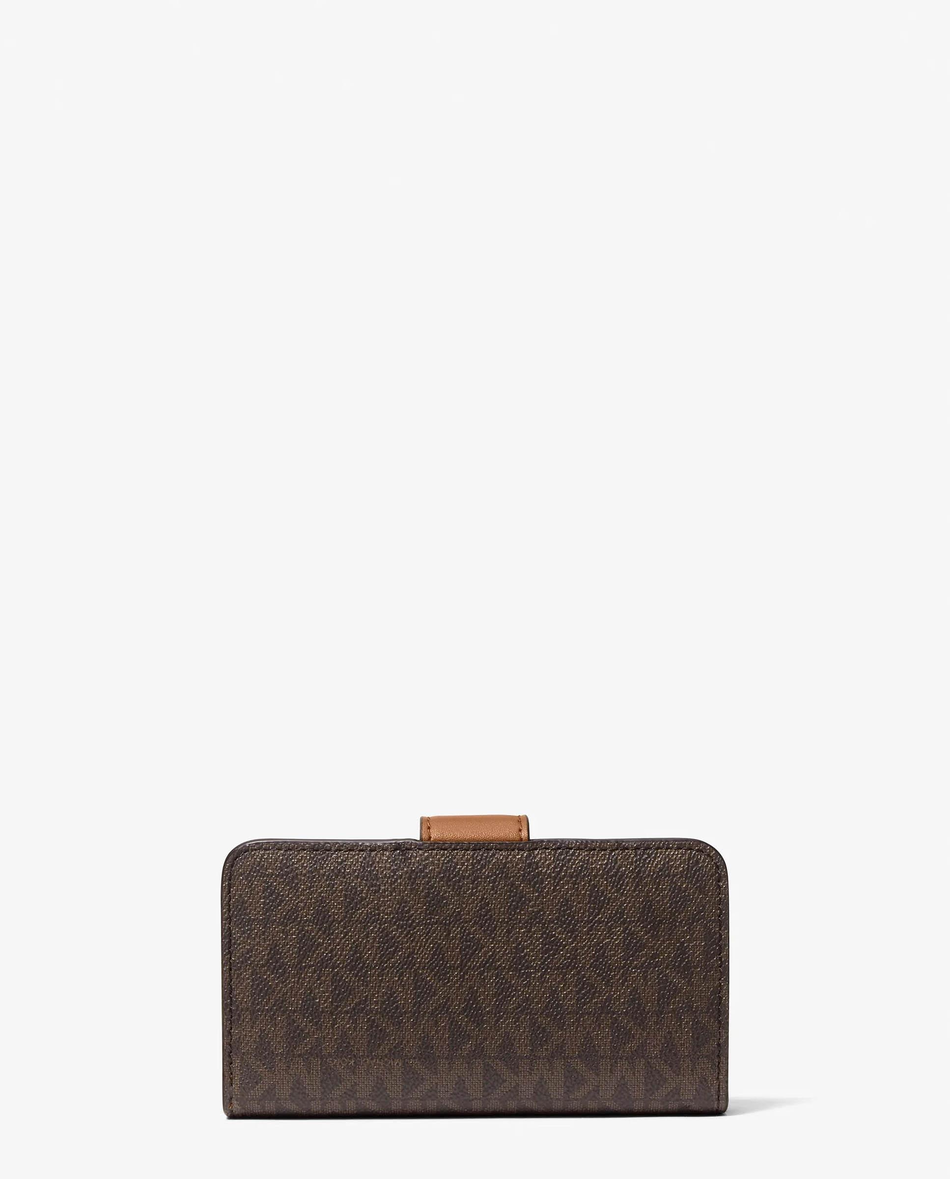Cartera de mujer mk pop mediana con logotipo y adorno - Michael Michael Kors - Marrón oscuro Marrón oscuro-2