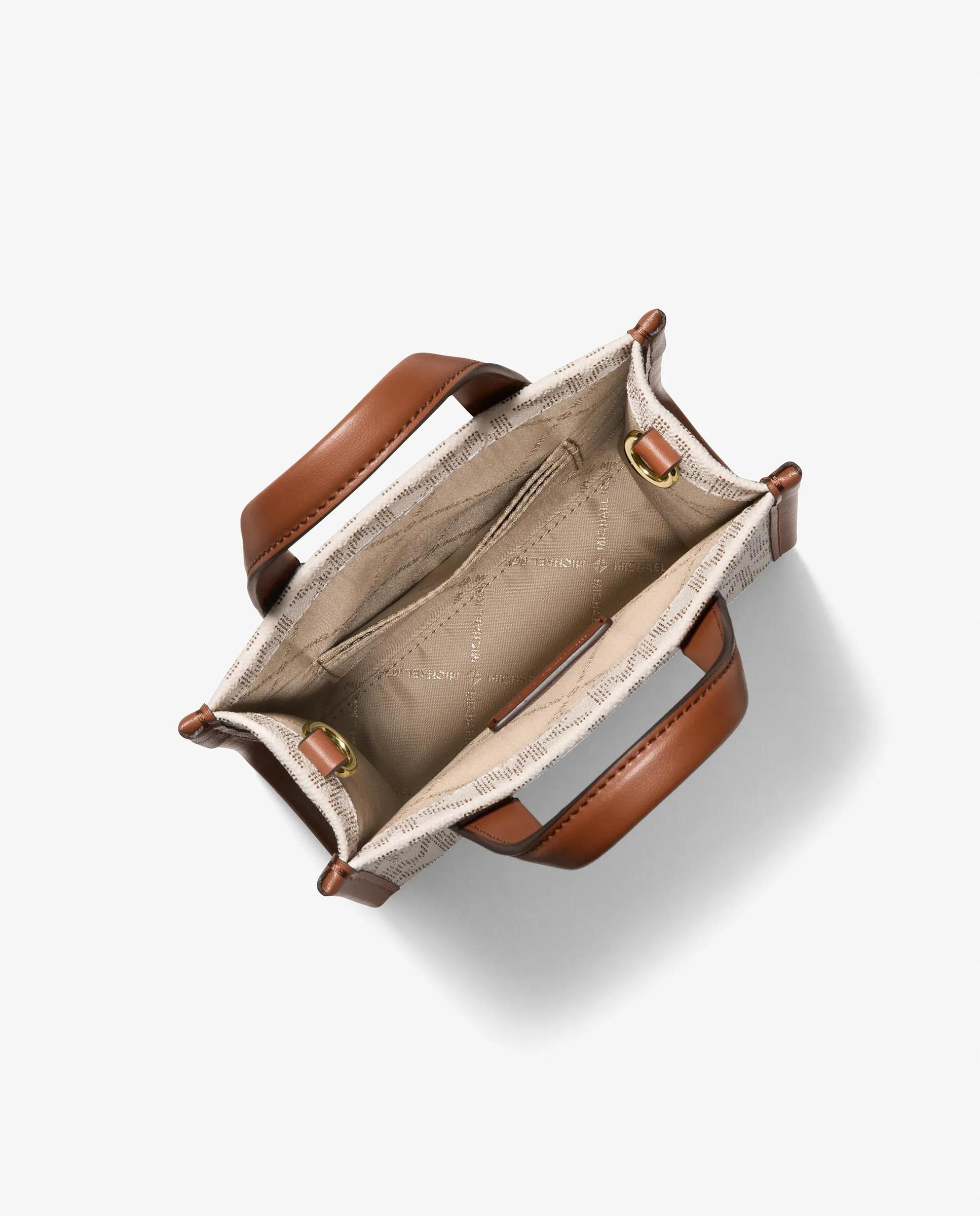 Bandolera de mujer gigi extrapequeña con logotipo - Michael Michael Kors - Marfil Marfil-3