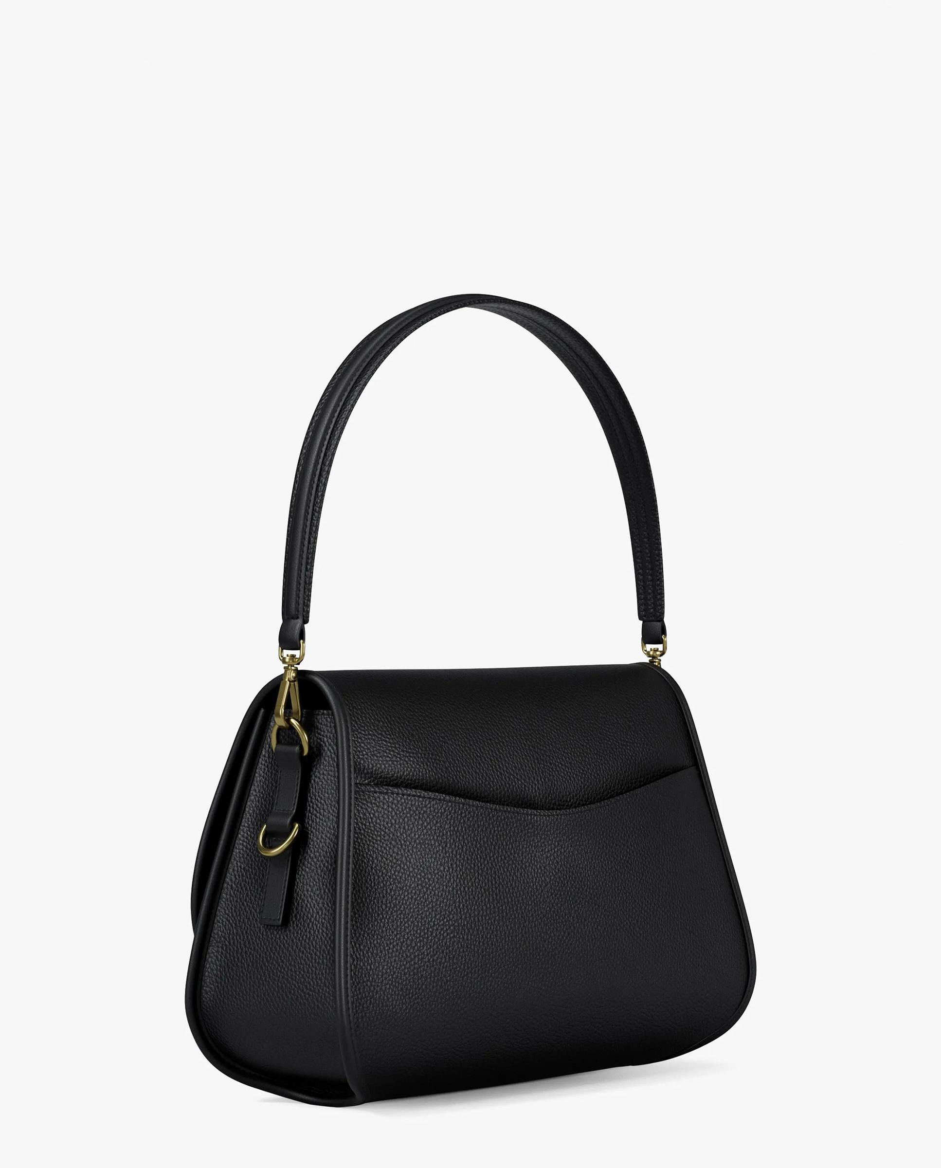 Bandolera de mujer holmes mediano de piel granulada transformable - Michael Michael Kors - Negro Negro-3