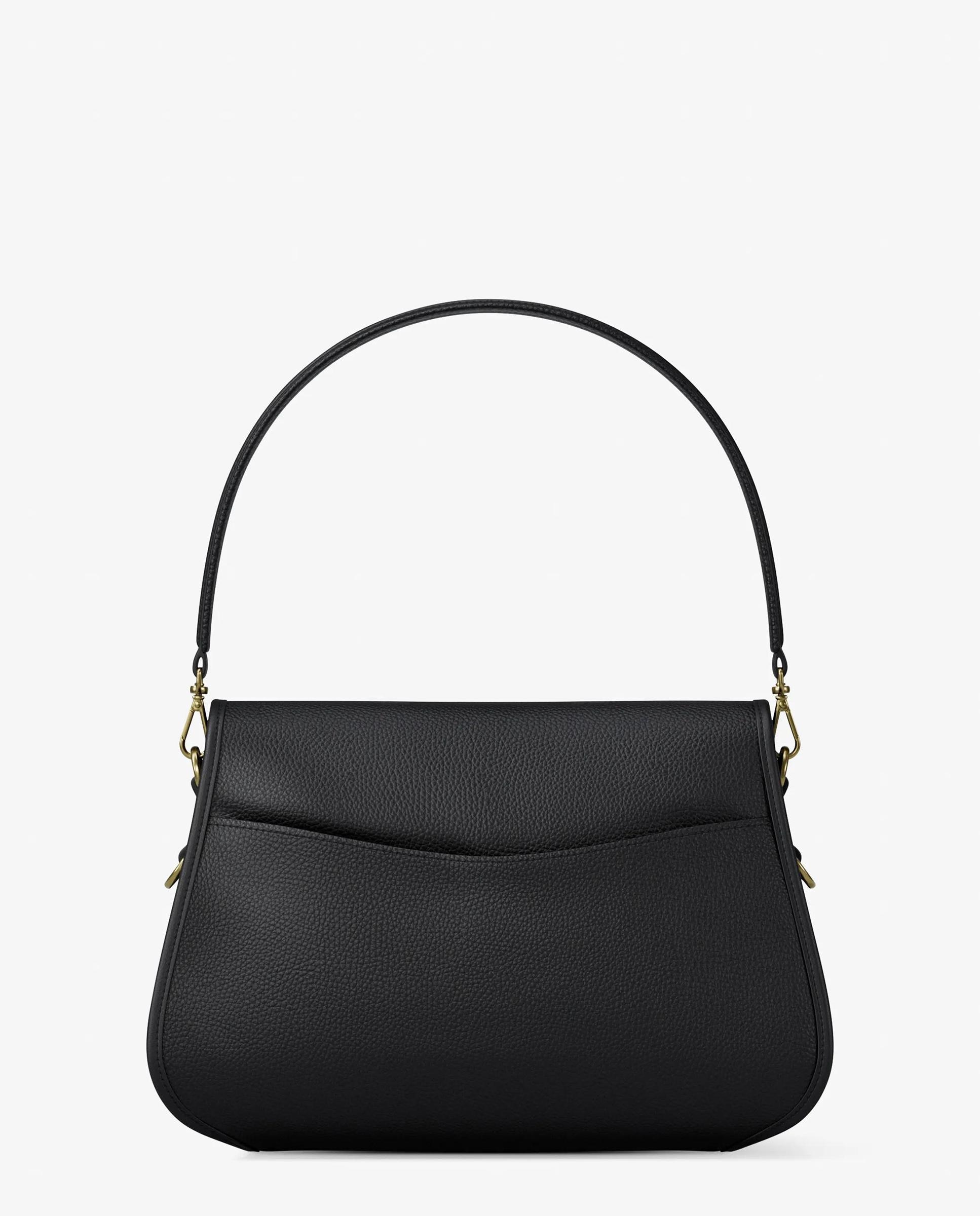 Bandolera de mujer holmes mediano de piel granulada transformable - Michael Michael Kors - Negro Negro-5