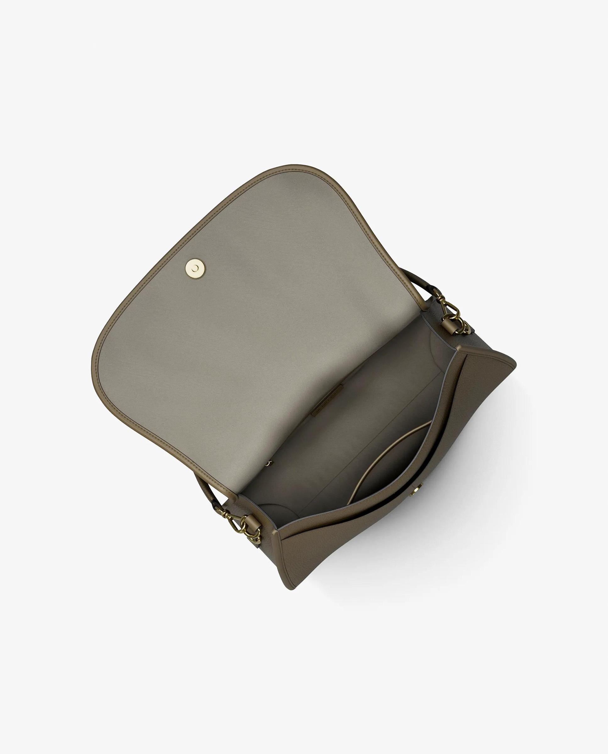 Bandolera de mujer holmes mediano de piel granulada transformable - Michael Michael Kors - Kaki Kaki-4