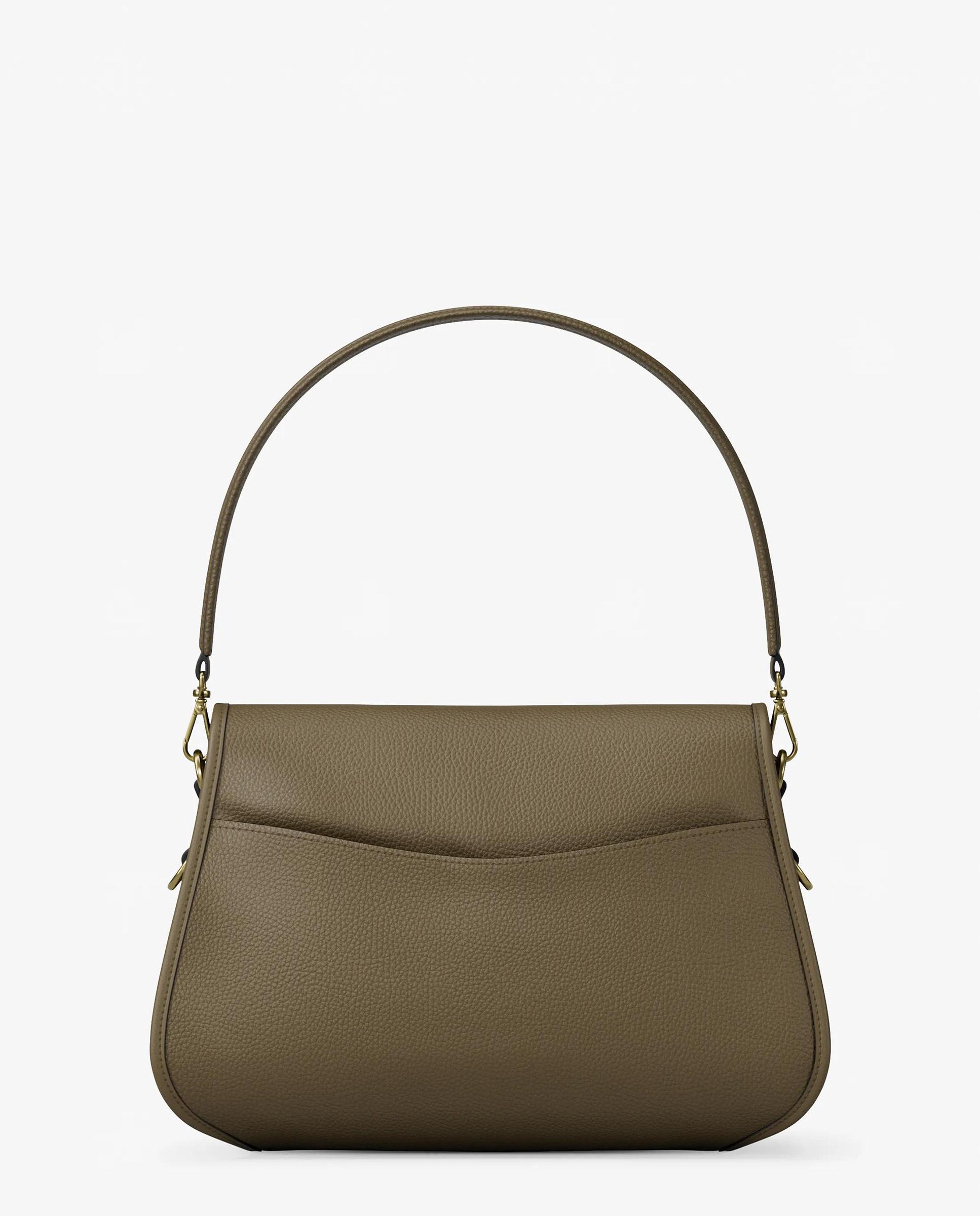 Bandolera de mujer holmes mediano de piel granulada transformable - Michael Michael Kors - Kaki Kaki-5