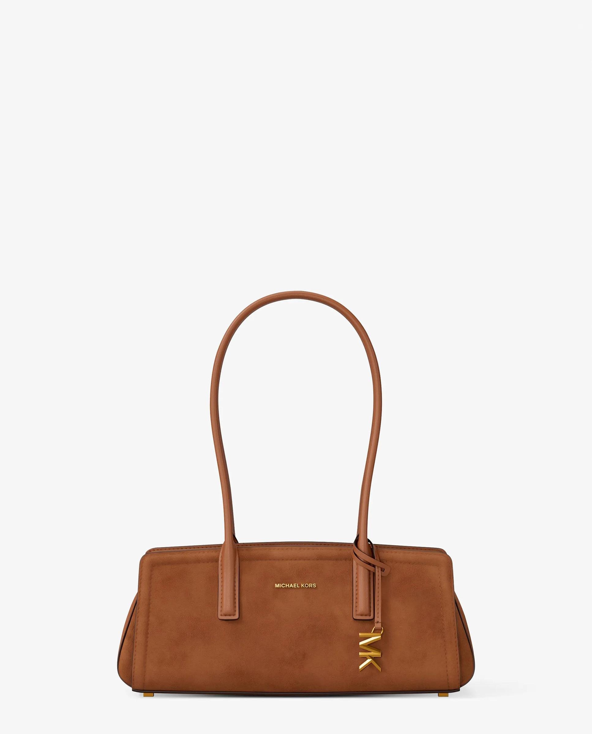 Bolso de hombro laila pequeño de ante - Michael Michael Kors - Marrón claro Marrón claro-1