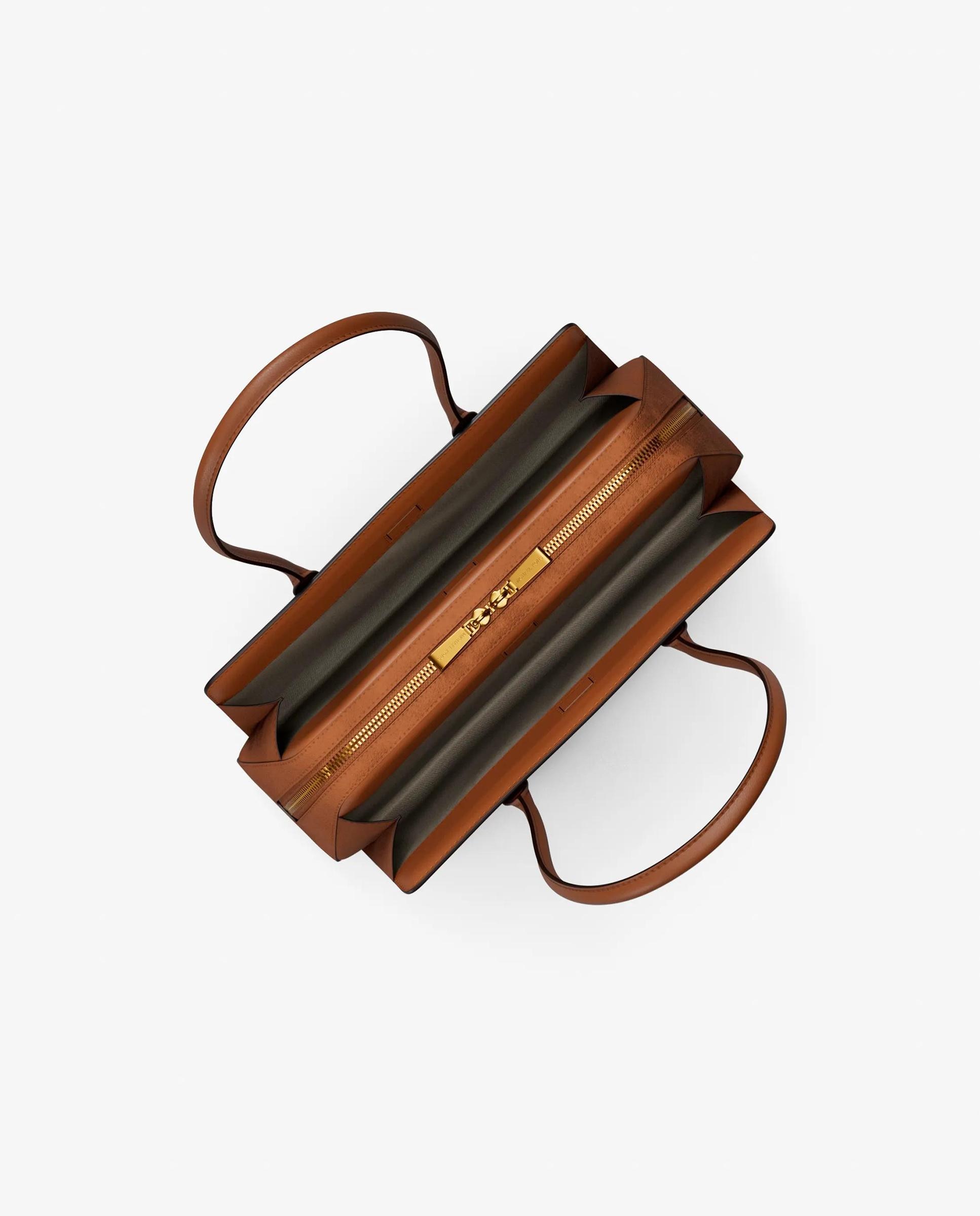 Bolso de hombro laila pequeño de ante - Michael Michael Kors - Marrón claro Marrón claro-4
