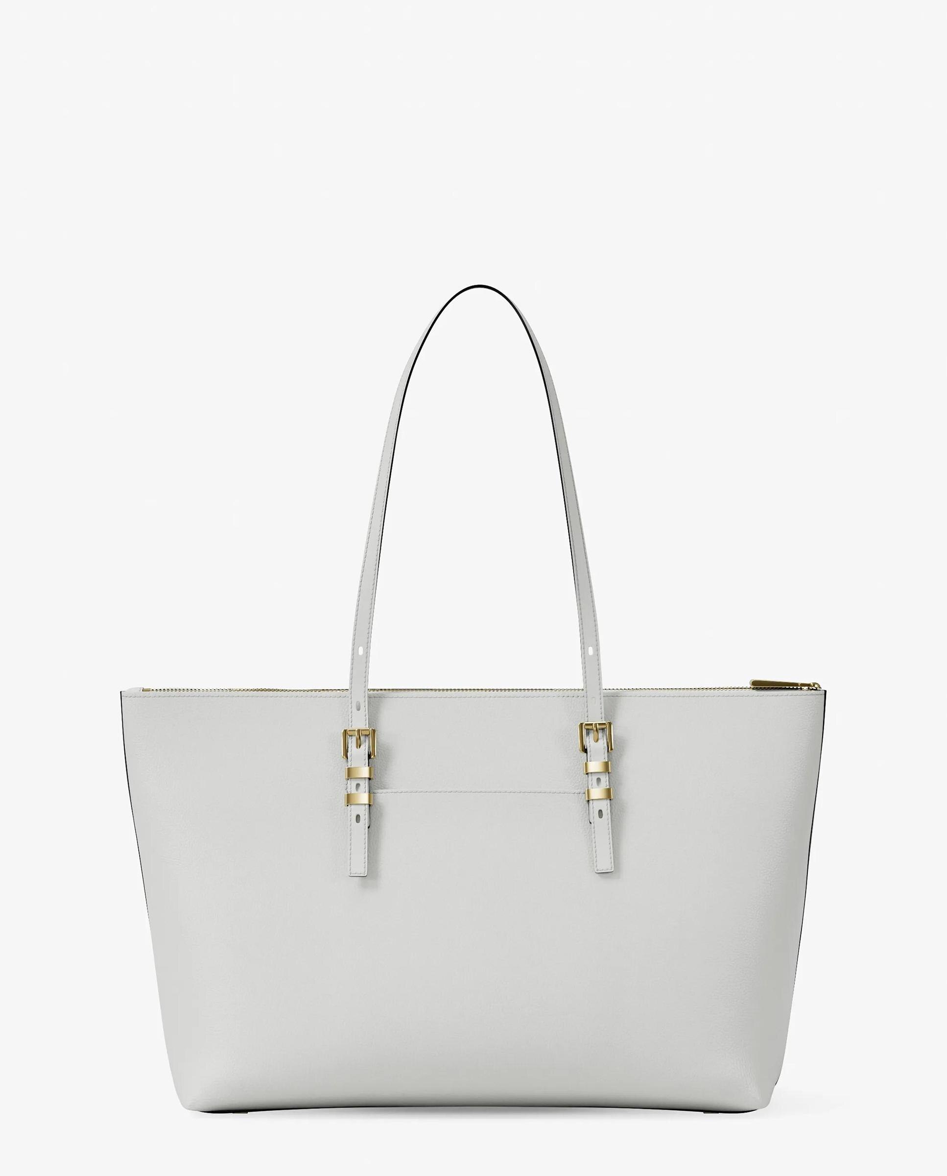 Bolso shopper tote quinn grande de piel granulada - Michael Michael Kors - Nata Nata-5