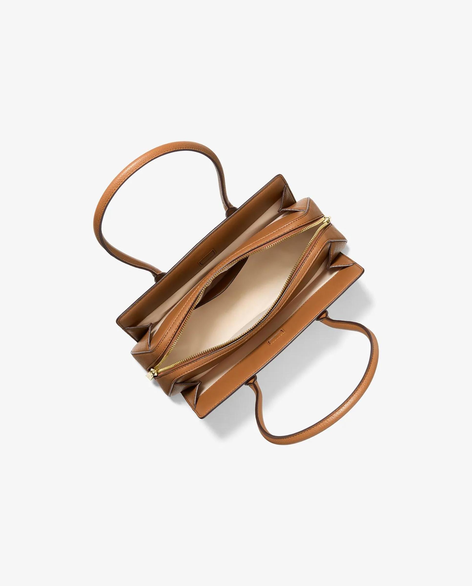 Bolso de hombro laila pequeño con logotipo - Michael Michael Kors - Marfil Marfil-2