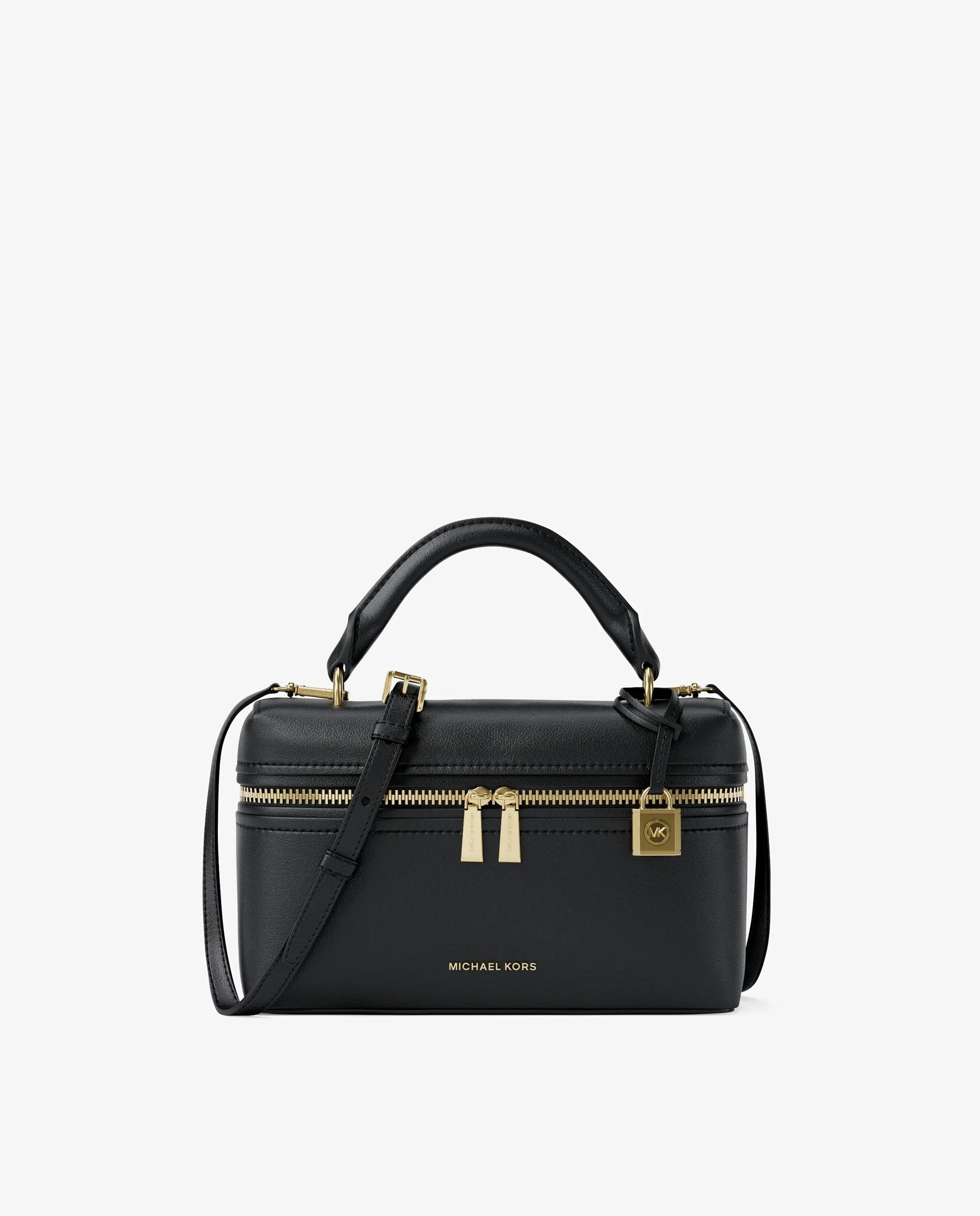 Bandolera de mujer jana extrapequeña de piel transformable - Michael Michael Kors - Negro Negro-1