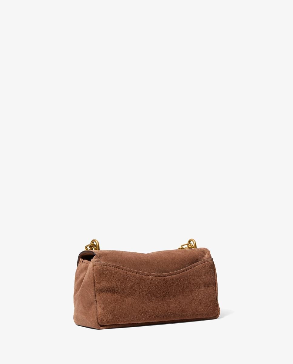 Bolso de hombro bryant pequeño de ante transformable - Michael Michael Kors - Canela Canela-4