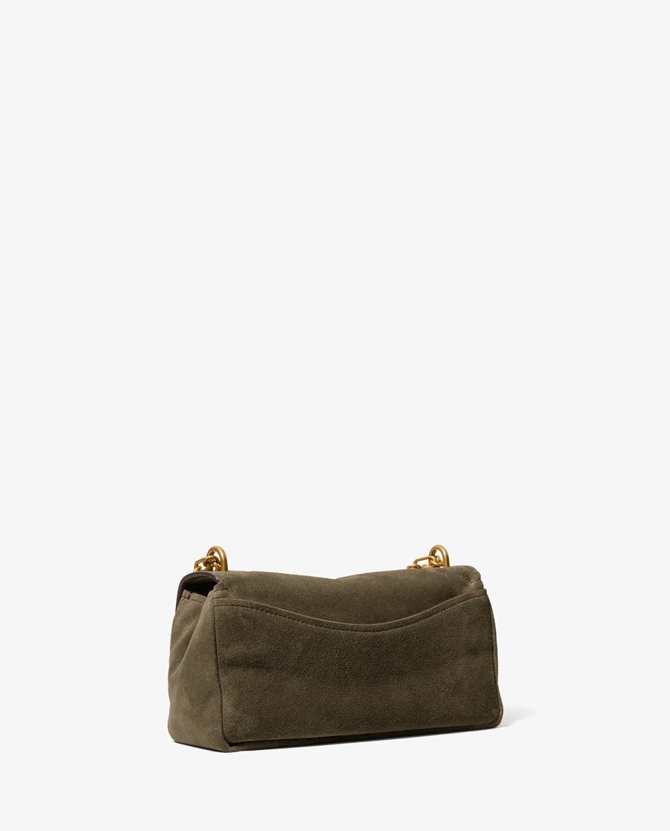 Bolso de hombro bryant pequeño de ante transformable - Michael Michael Kors - Verde pardo Verde pardo-4