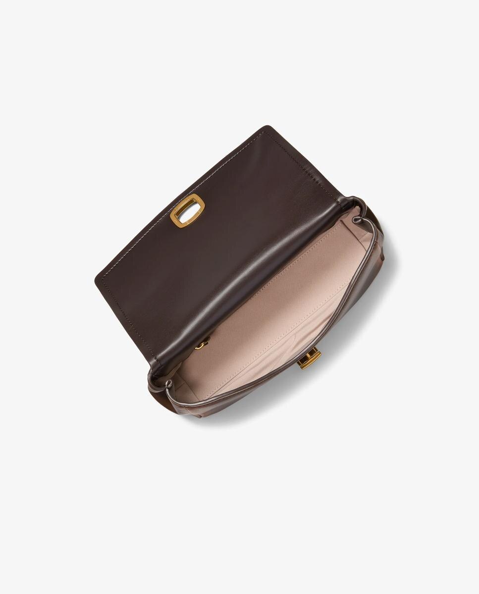 Bolso de hombro bryant pequeño de piel transformable - Michael Michael Kors - Marrón oscuro Marrón oscuro-5