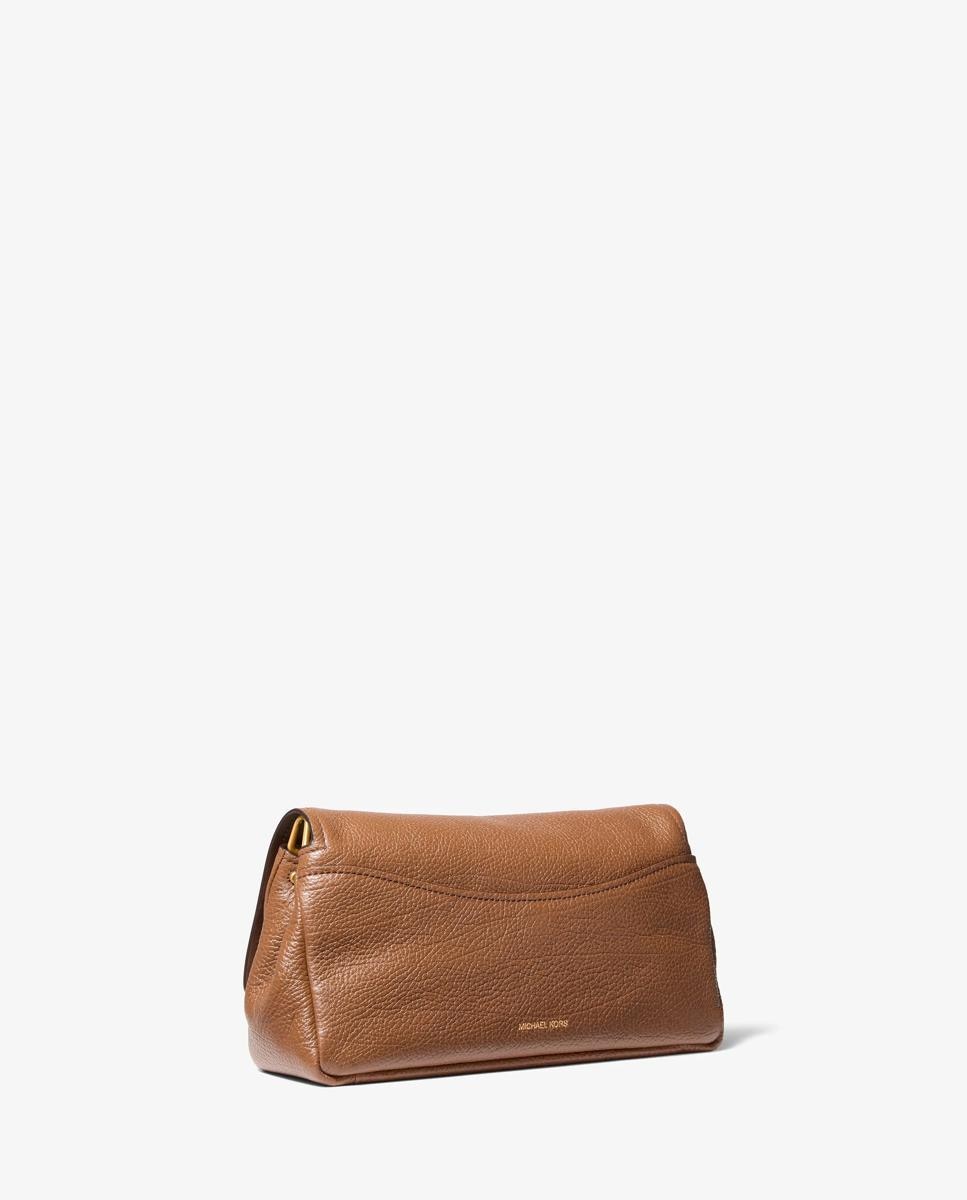 Bolso de hombro bryant grande de piel texturizada transformable - Michael Michael Kors - Canela Canela-4