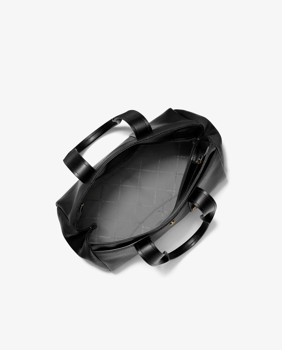 Bandolera de mujer satchel foster pequeño de piel granulada - Michael Michael Kors - Negro Negro-5