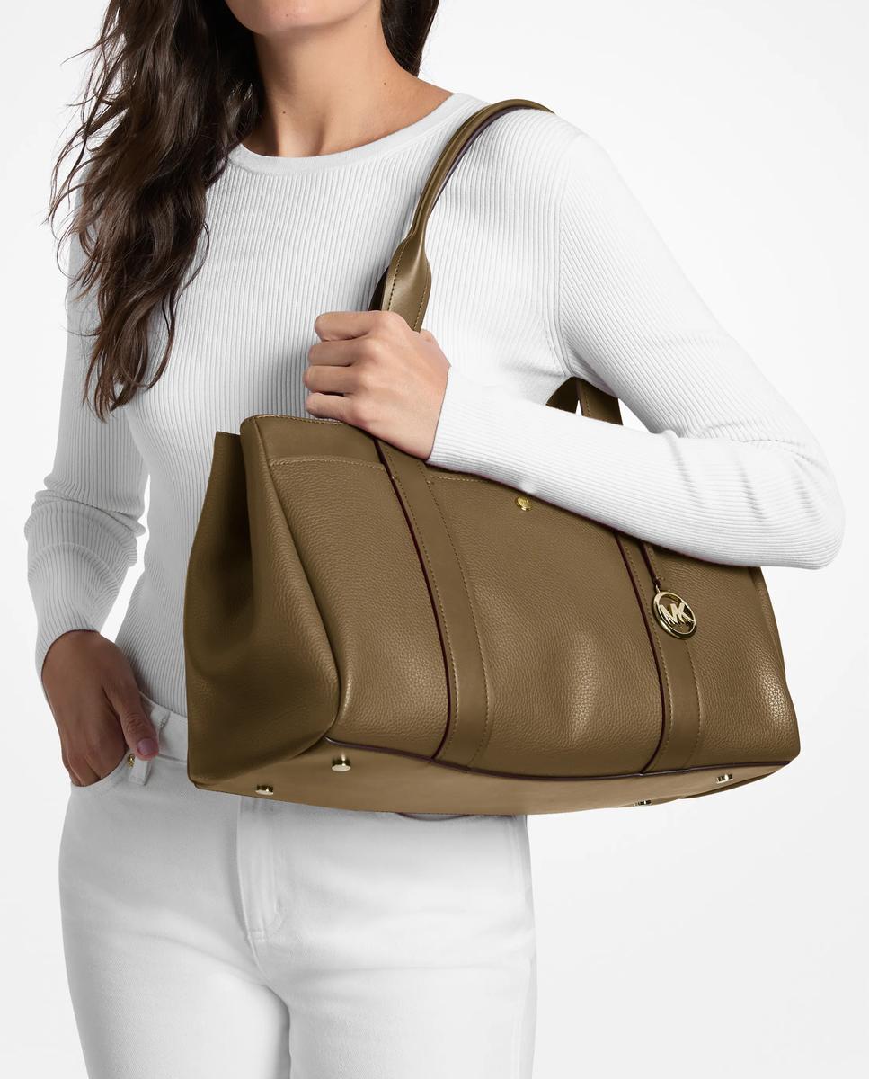 Imagen 2 de Bolso de hombro tote foster grande - Michael Michael Kors - Kaki Kaki