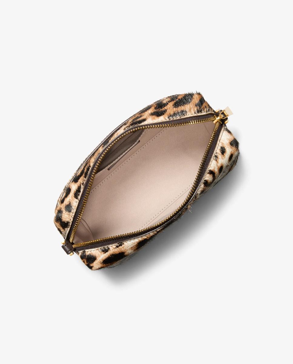 Bandolera de mujer bryant pequeña de pelo de becerro transformable - Michael Michael Kors - Marrón Marrón-5
