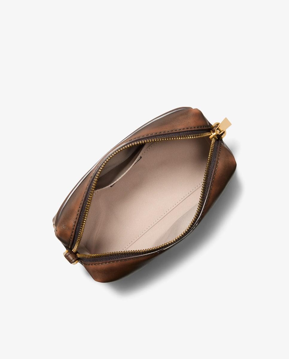 Bandolera de mujer bryant pequeña de piel transformable - Michael Michael Kors - Marrón oscuro Marrón oscuro-5
