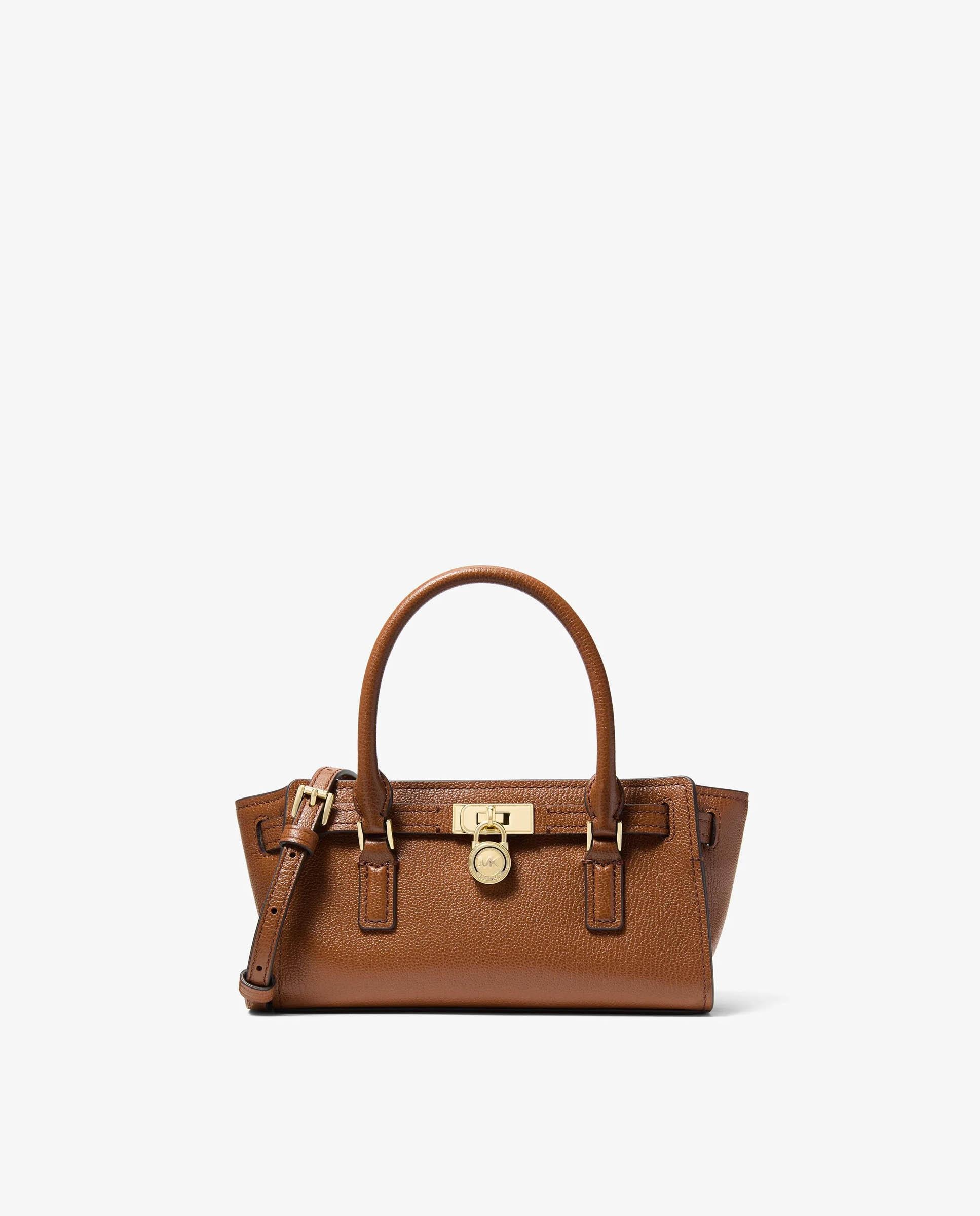 Bandolera de mujer hamilton moderne extrapequeña de piel - Michael Michael Kors - Marrón Marrón-1