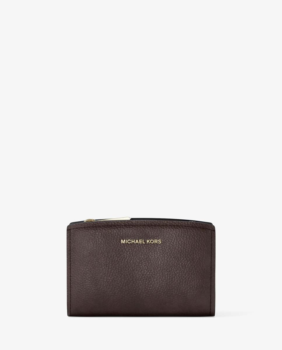 Imagen 1 de Cartera bryant mediana de nobuck - Michael Michael Kors - Marrón chocolate Marrón chocolate