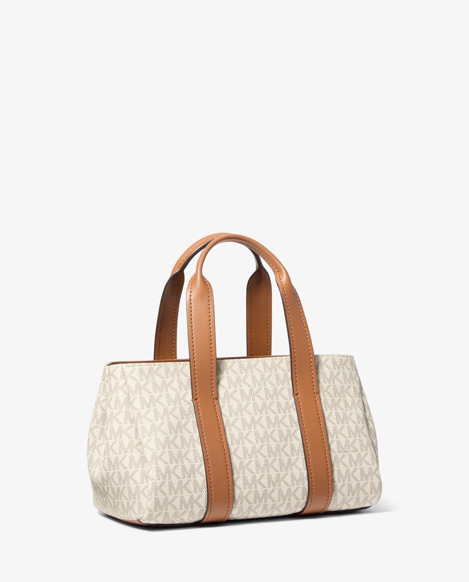 Bandolera de mujer satchel foster extrapequeña con logotipo - Michael Michael Kors - Marfil Marfil-3