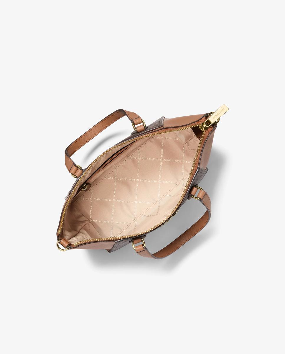 Imagen 4 de Bandolera de mujer lorita pequeña con logotipo - Michael Michael Kors - Marrón oscuro Marrón oscuro