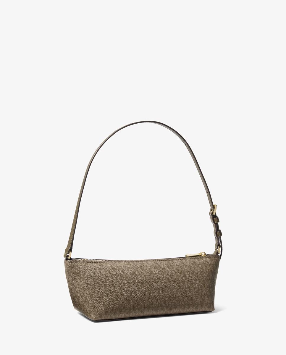 Bolso de hombro laila pequeño con logotipo - Michael Michael Kors - Tabaco Tabaco-3