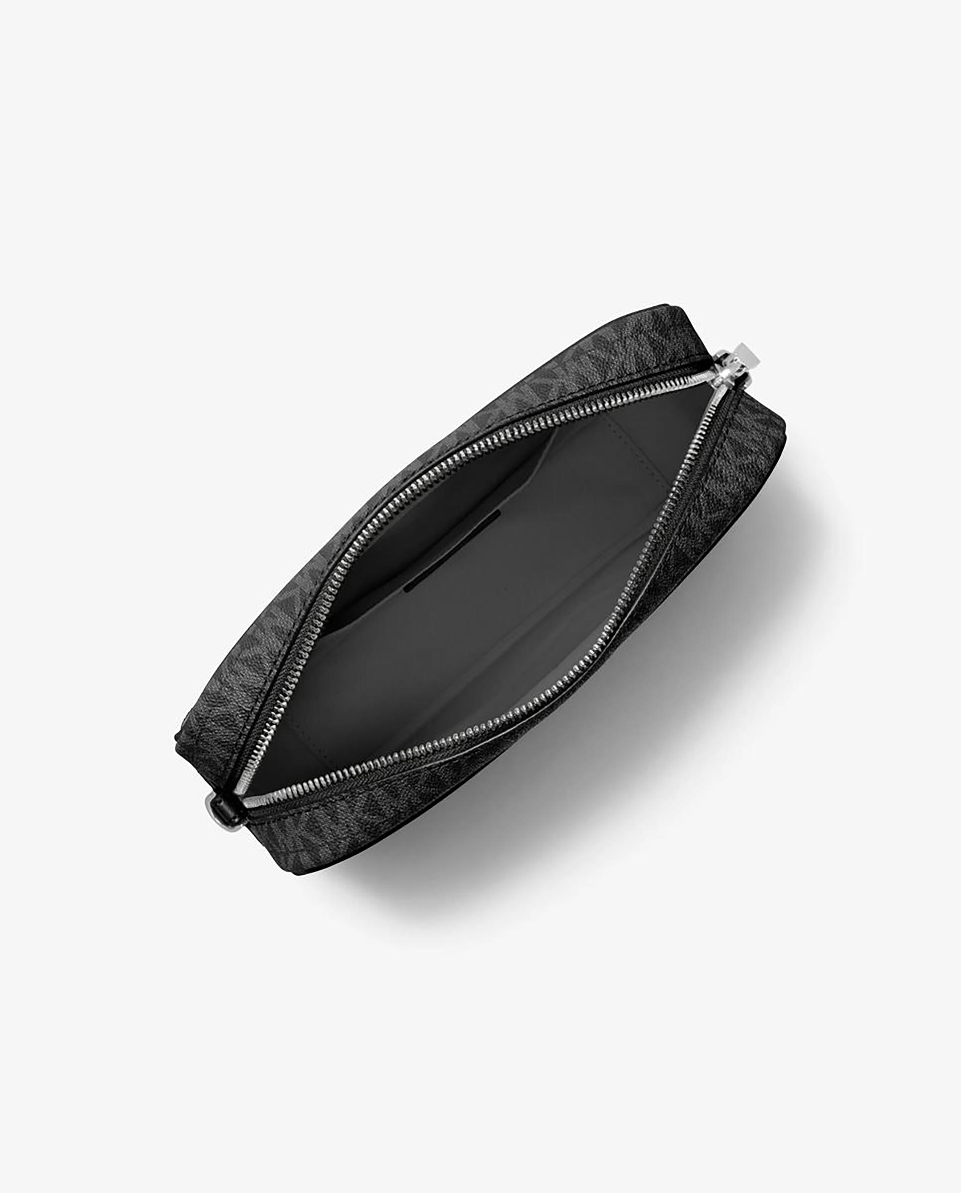 Bandolera de mujer bev grande con logotipo - Michael Michael Kors - Negro Negro-4