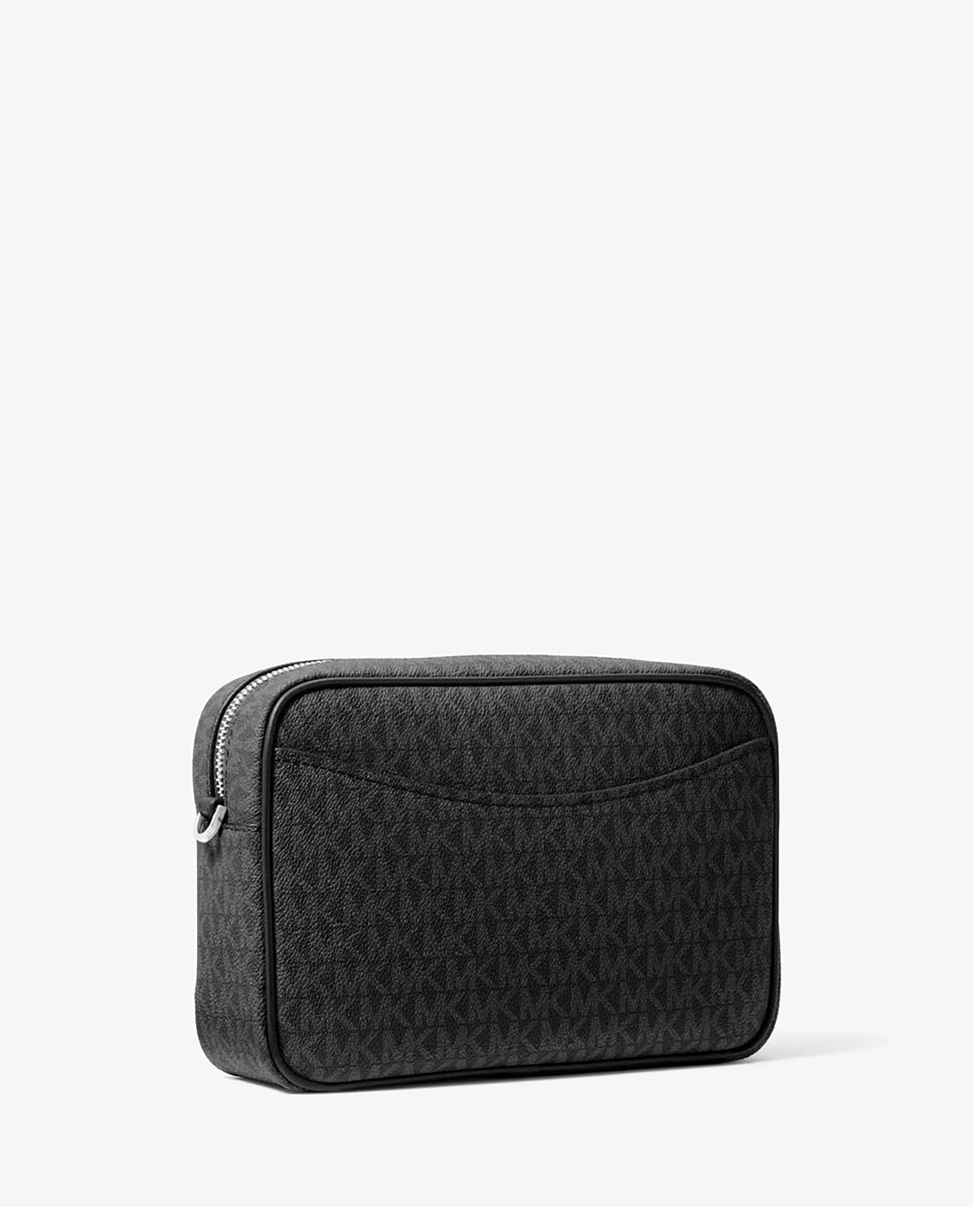 Bandolera de mujer bev grande con logotipo - Michael Michael Kors - Negro Negro-3