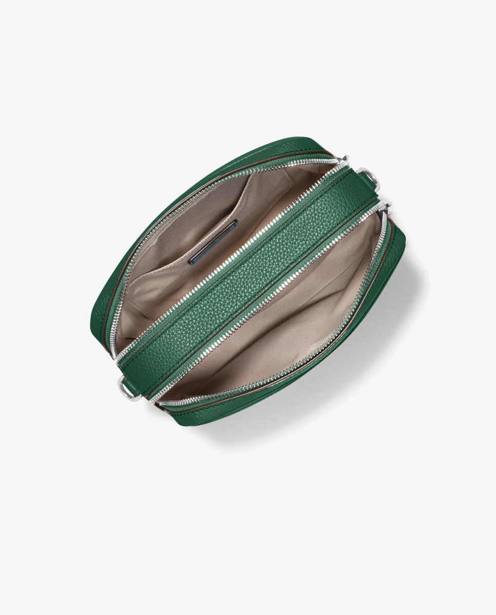 Imagen 3 de Bandolera de mujer para cámara bryant mediana de piel granulada - Michael Michael Kors - Musgo Musgo