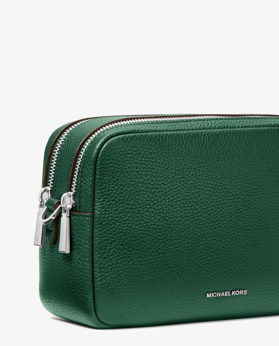 Imagen 4 de Bandolera de mujer para cámara bryant mediana de piel granulada - Michael Michael Kors - Musgo Musgo