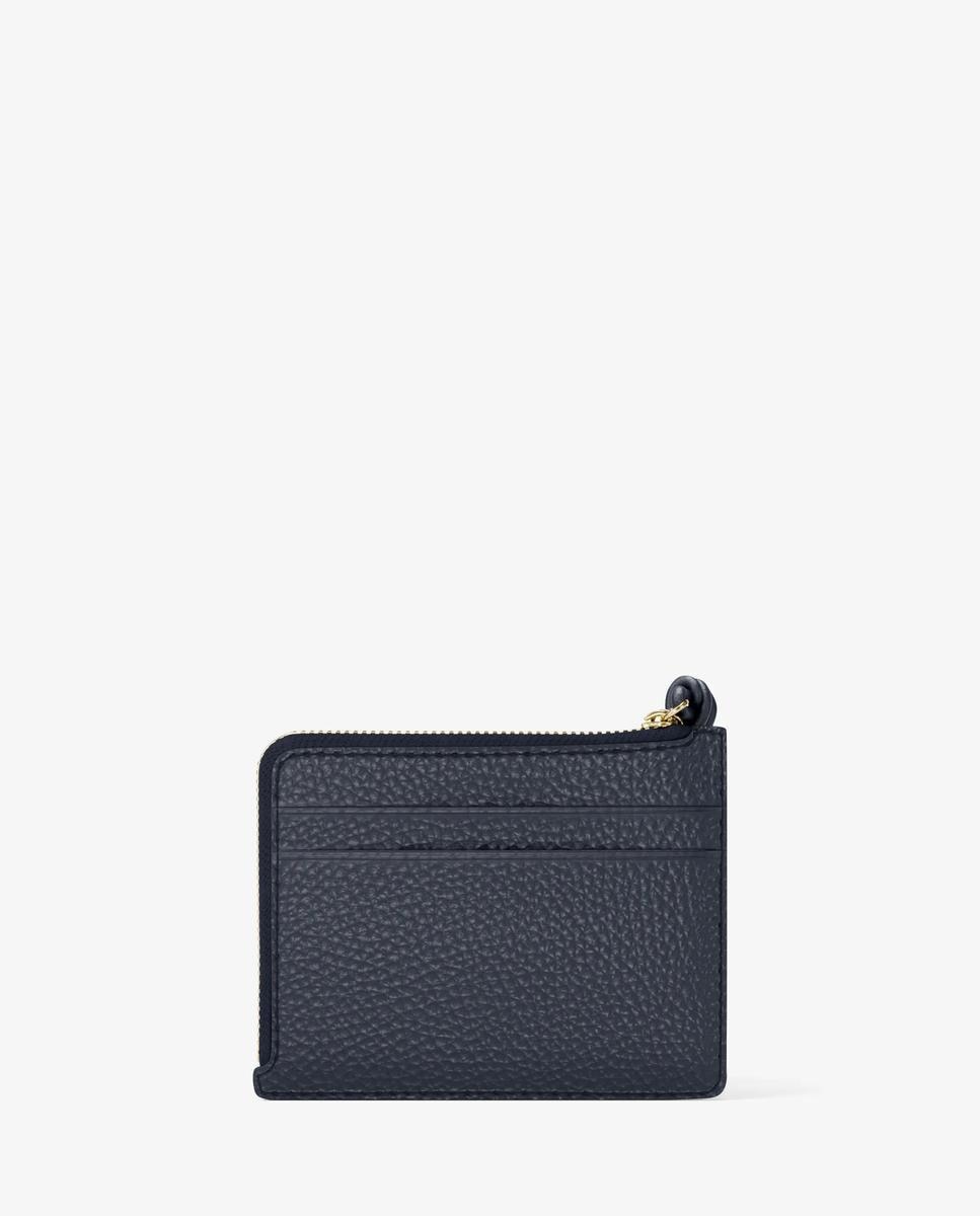 Imagen 2 de Tarjetero jet set pequeño de piel granulada con pulsera - Michael Michael Kors - Azul marino Azul marino