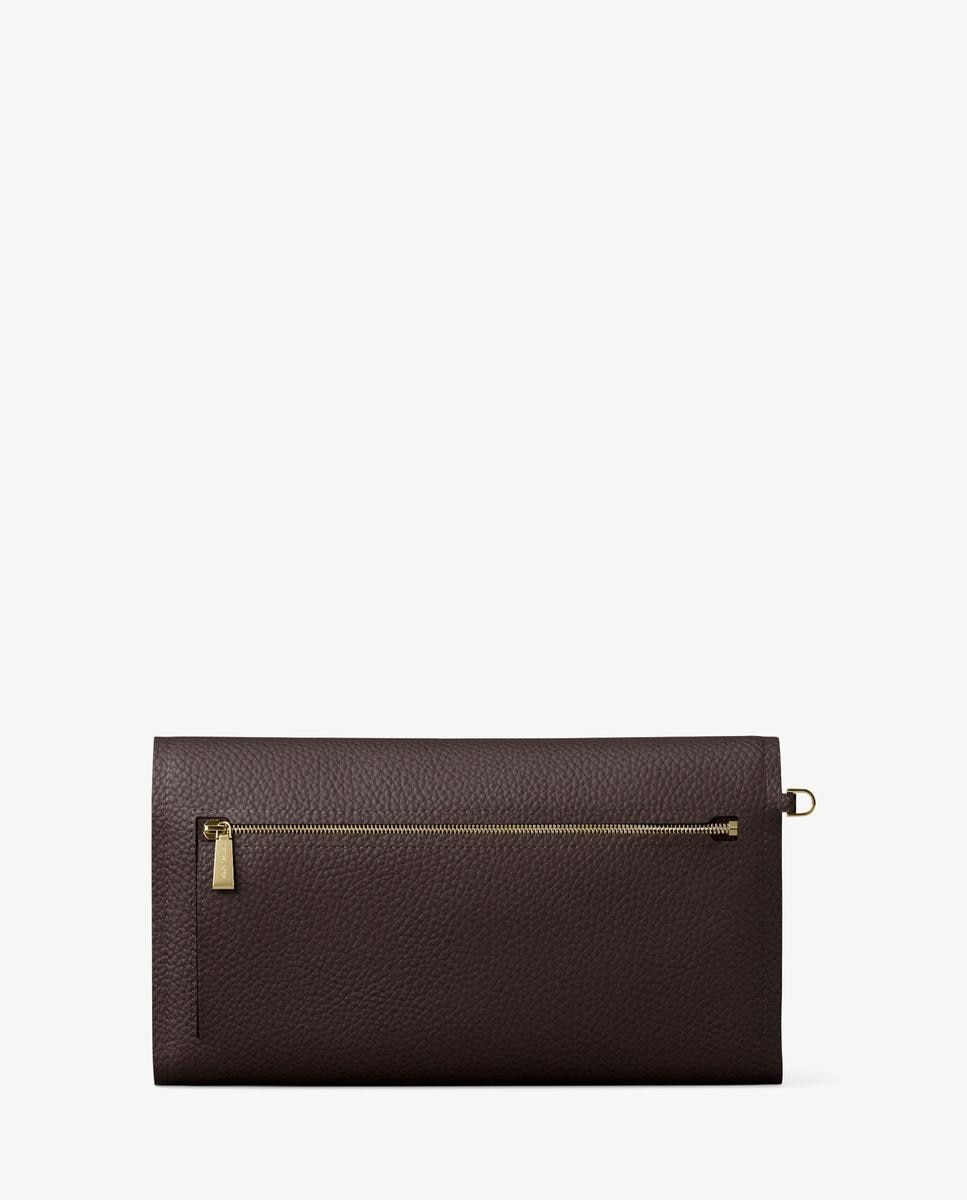 Imagen 2 de Bolso de mano con pulsera para smartphone jet set mediano de piel granulada - Michael Michael Kors - Marrón chocolate Marrón chocolate