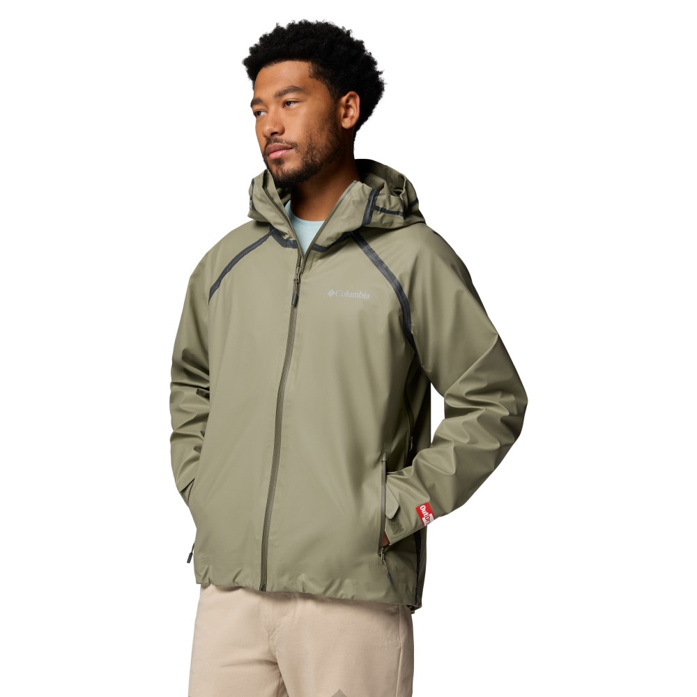 Chaqueta impermeable de hombre Reign No Shine™ Columbia - Verde cadete Verde cadete-3