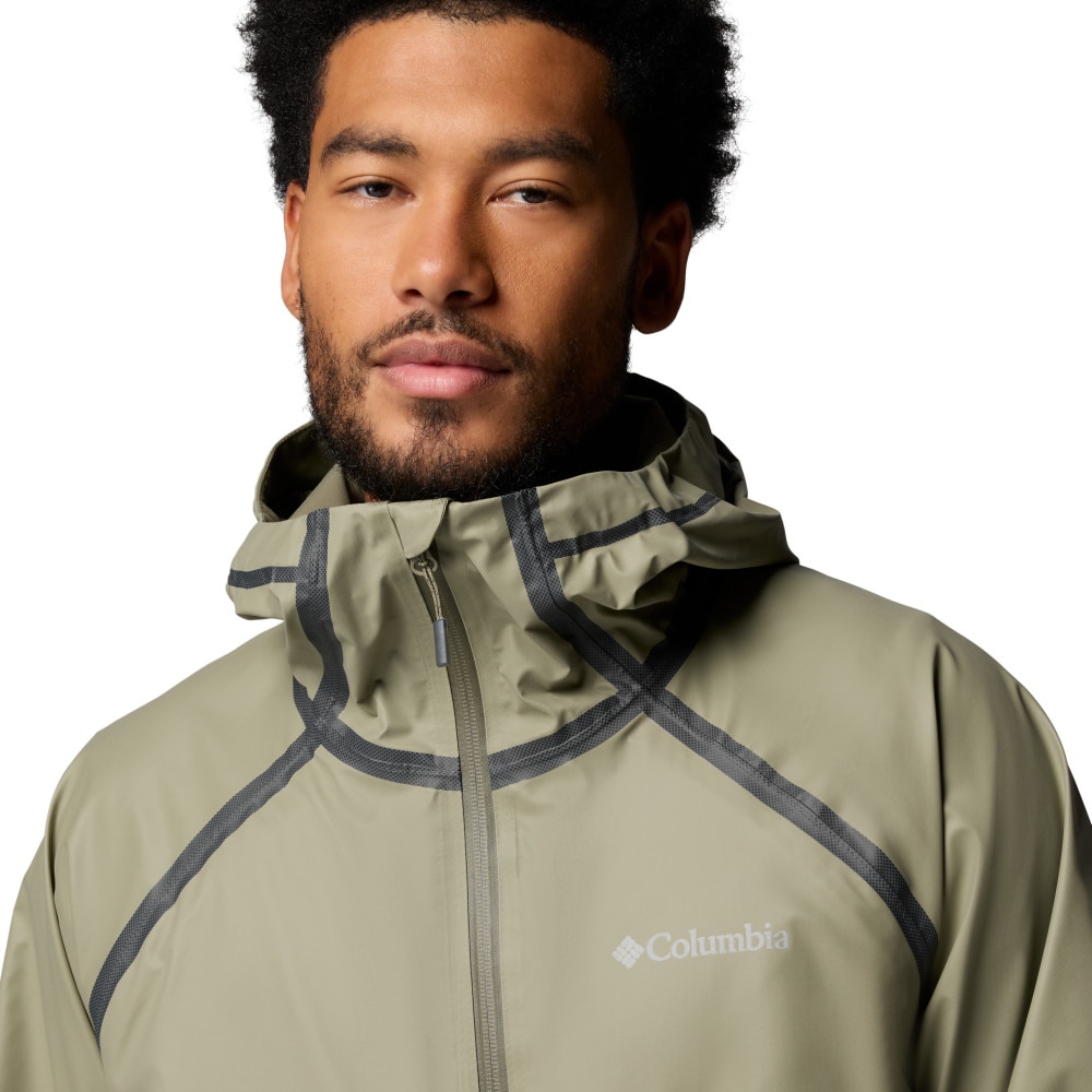Chaqueta impermeable de hombre Reign No Shine™ Columbia - Verde cadete Verde cadete-6