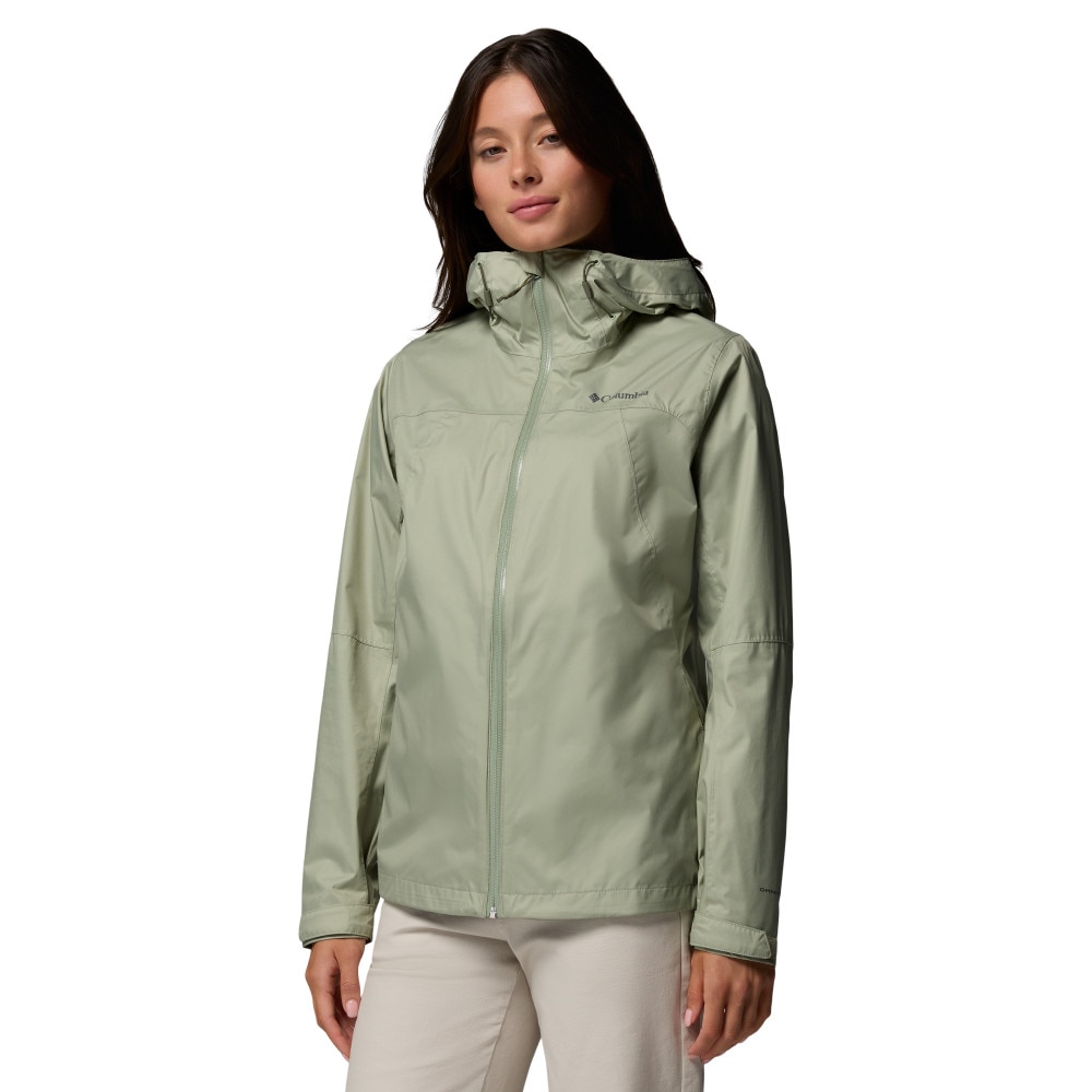 Chaqueta impermeable de mujer Inner Limits™ IV Columbia - Verde grisáceo Verde grisáceo-3