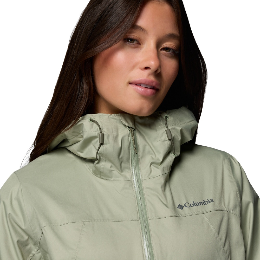 Chaqueta impermeable de mujer Inner Limits™ IV Columbia - Verde grisáceo Verde grisáceo-6