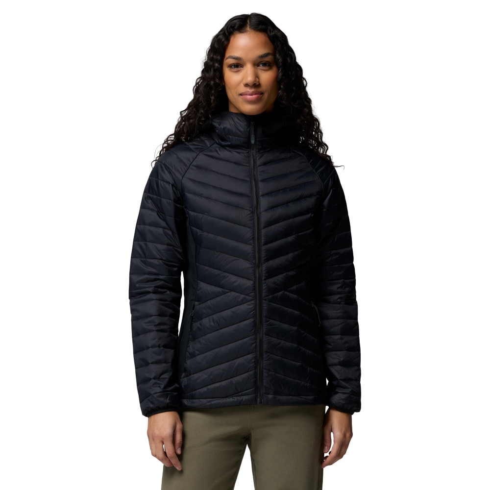 Plumífero de mujer Powder Pass™ III Hybrid Hooded Columbia - Negro Negro-1