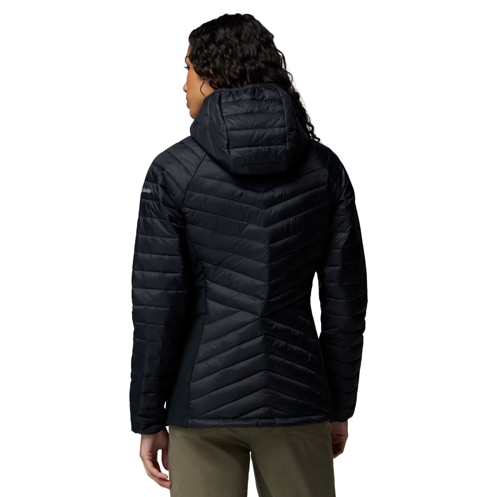 Plumífero de mujer Powder Pass™ III Hybrid Hooded Columbia - Negro Negro-2