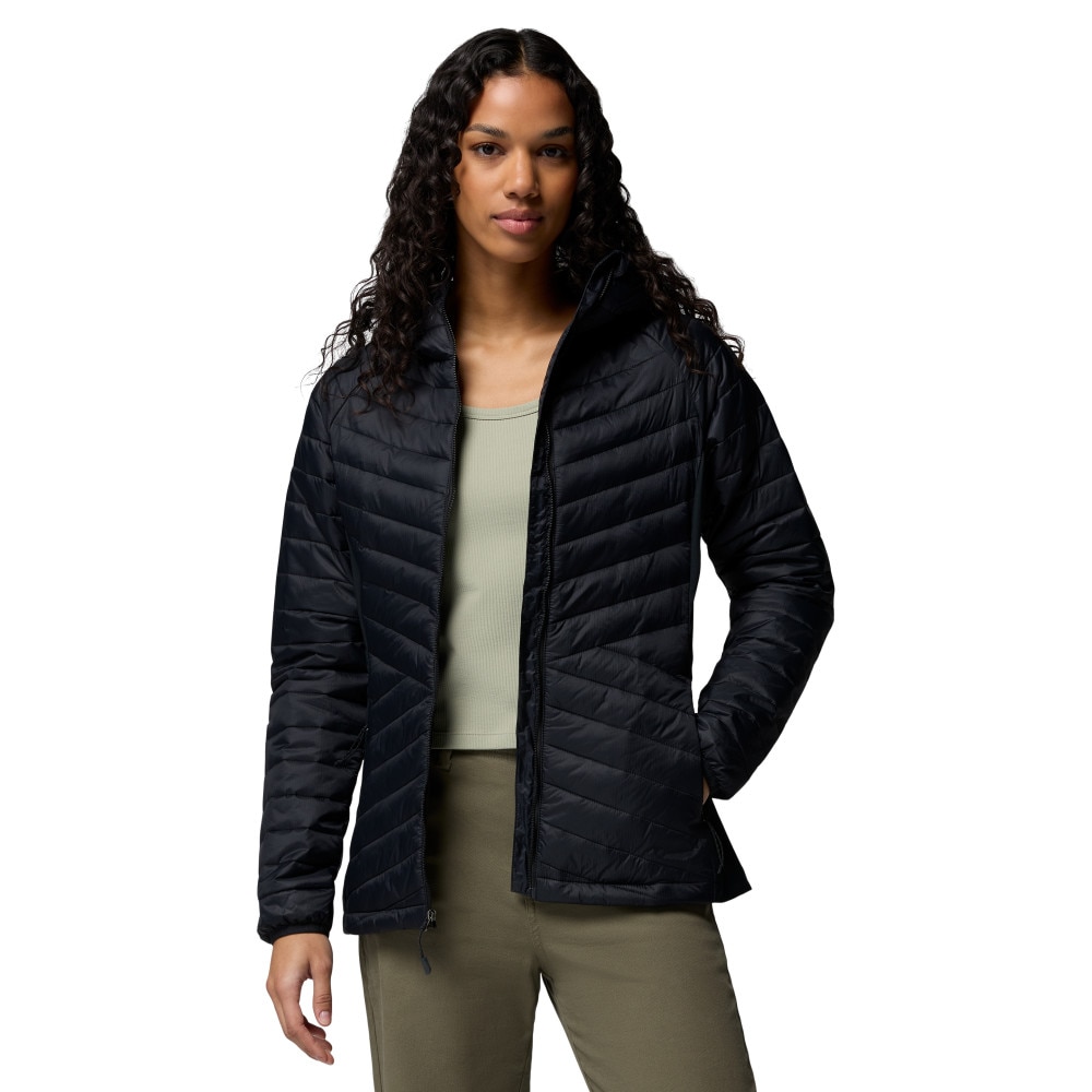 Plumífero de mujer Powder Pass™ III Hybrid Hooded Columbia - Negro Negro-4
