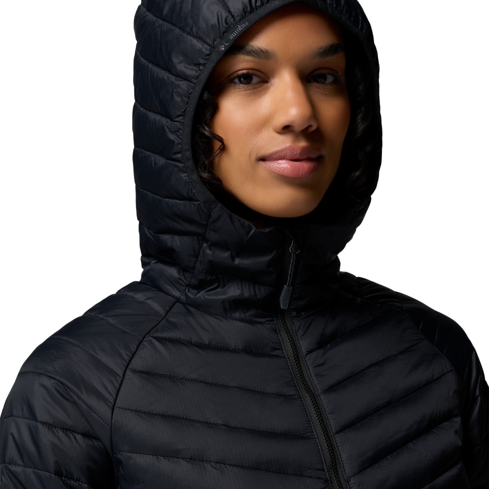 Plumífero de mujer Powder Pass™ III Hybrid Hooded Columbia - Negro Negro-5